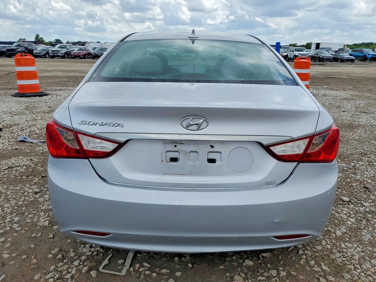 2013 Hyundai Sonata Gls Silver vin: 5NPEB4AC4DH719521