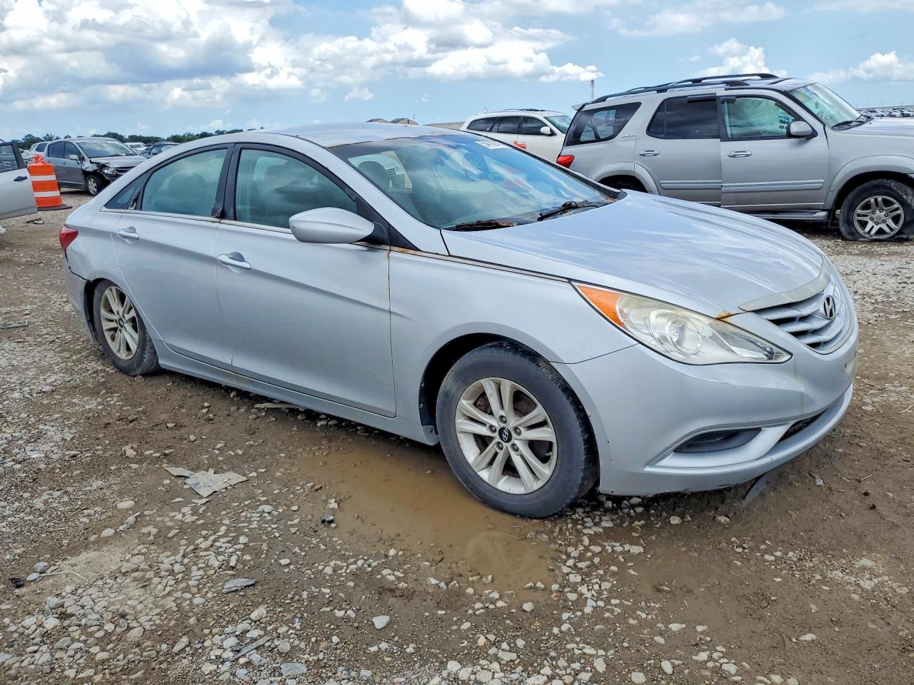 2013 Hyundai Sonata Gls Silver vin: 5NPEB4AC4DH719521