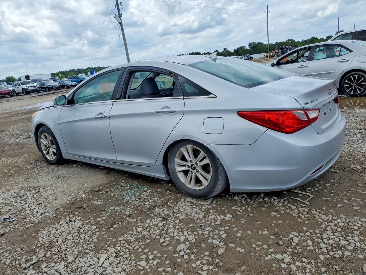 2013 Hyundai Sonata Gls Silver vin: 5NPEB4AC4DH719521