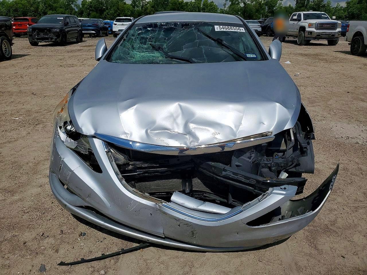 2013 Hyundai Sonata Gls Silver vin: 5NPEB4AC4DH724136