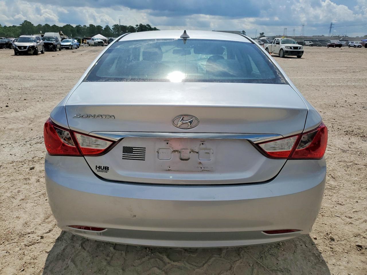 2013 Hyundai Sonata Gls Silver vin: 5NPEB4AC4DH724136