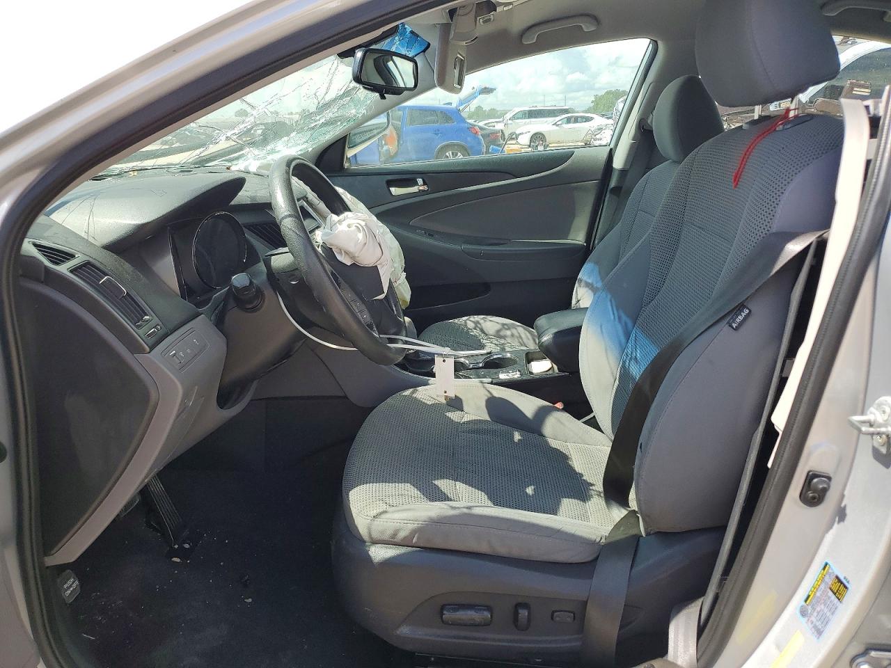 2013 Hyundai Sonata Gls Silver vin: 5NPEB4AC4DH724136