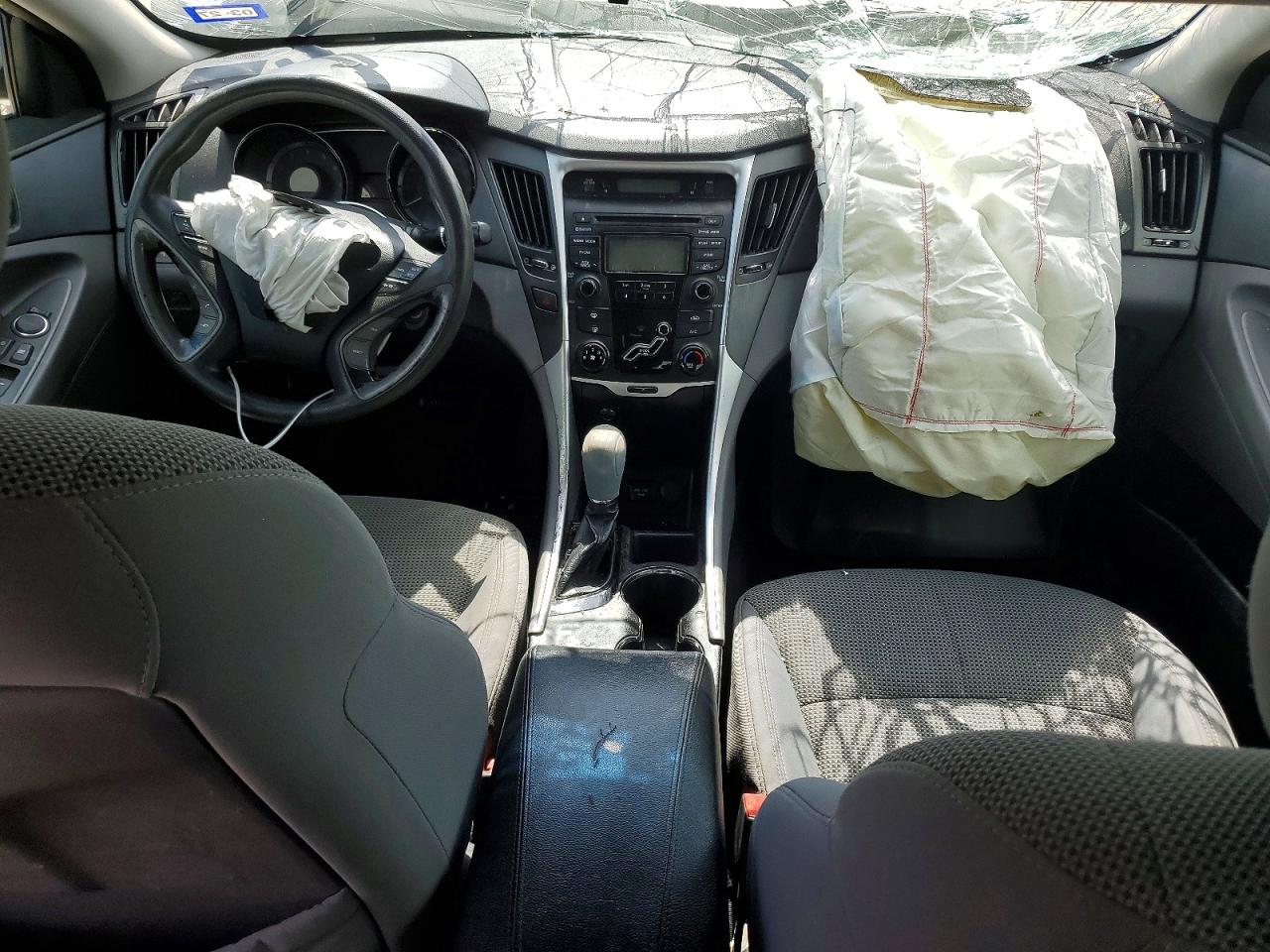 2013 Hyundai Sonata Gls Silver vin: 5NPEB4AC4DH724136