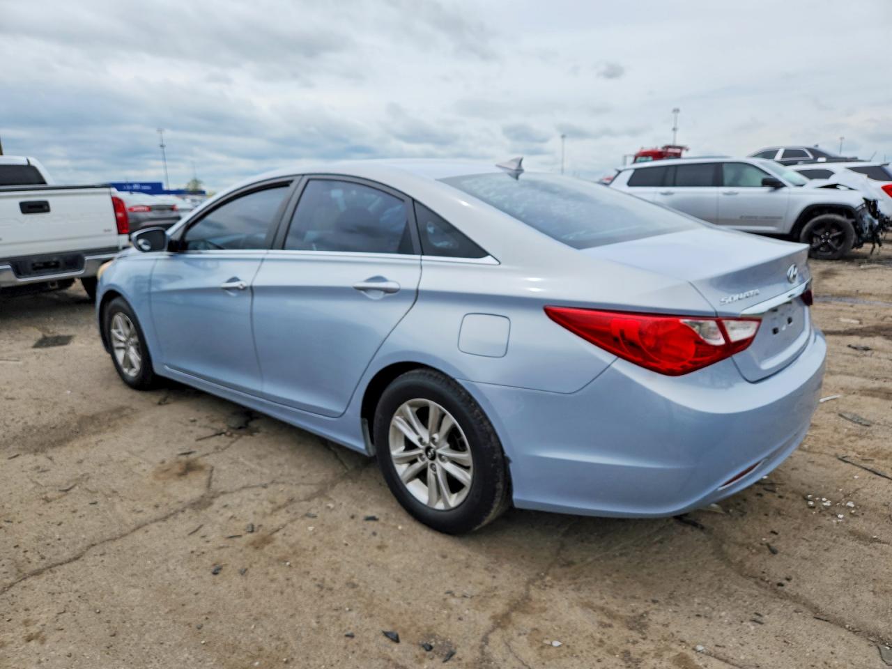 2013 Hyundai Sonata Gls Синий vin: 5NPEB4AC4DH725285