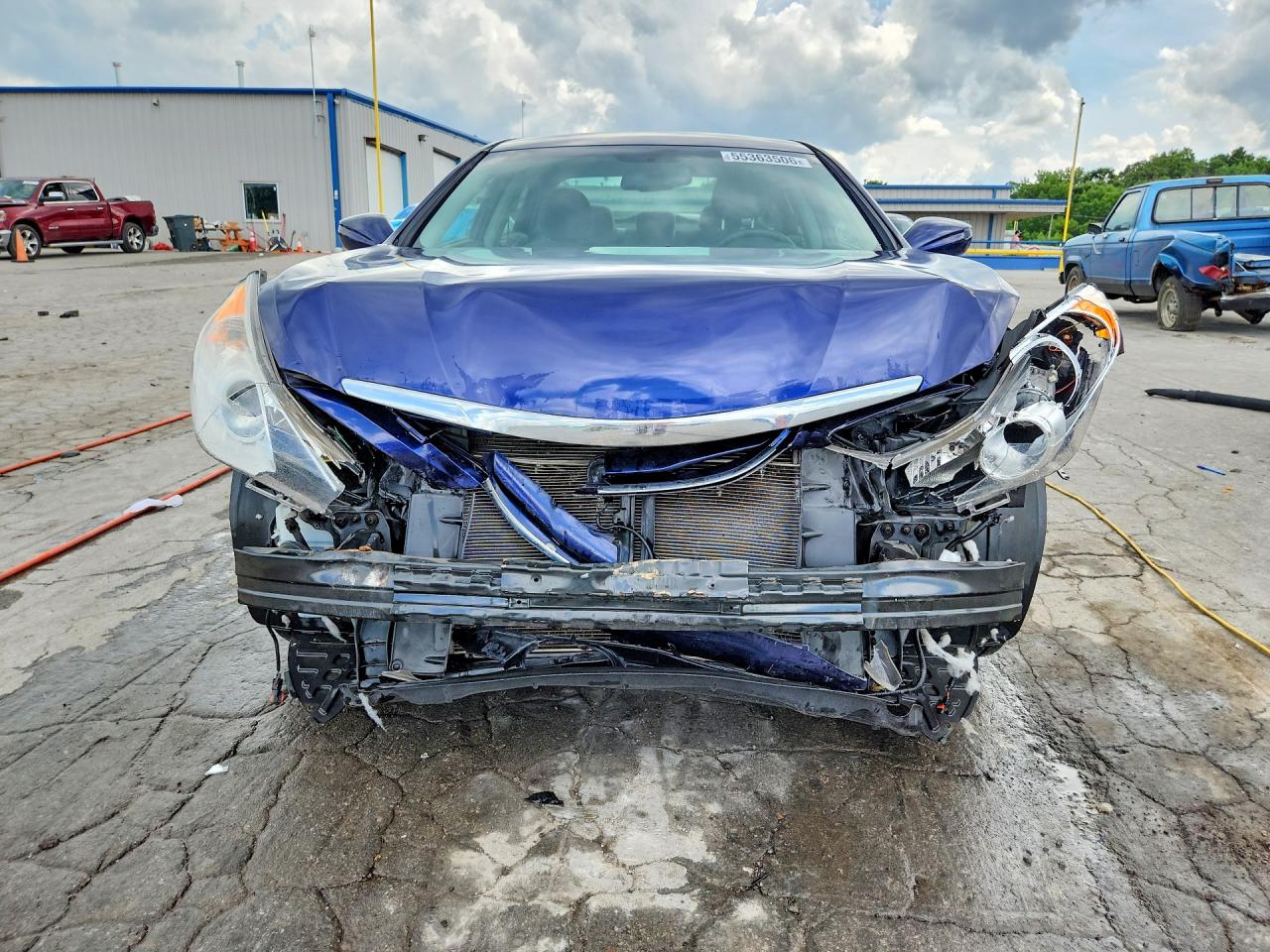 2013 Hyundai Sonata Gls Blue vin: 5NPEB4AC4DH726856