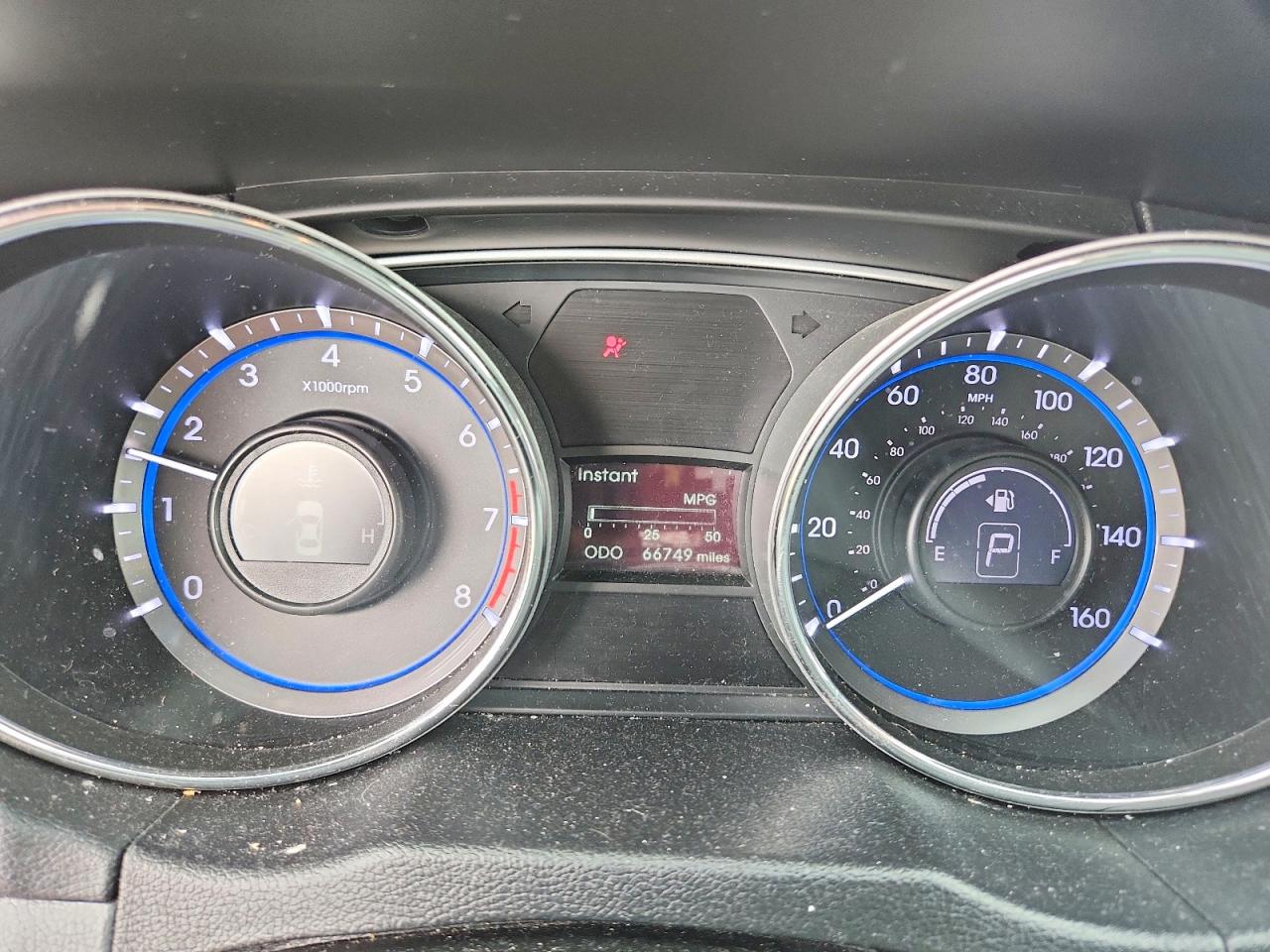 2013 Hyundai Sonata Gls Blue vin: 5NPEB4AC4DH726856