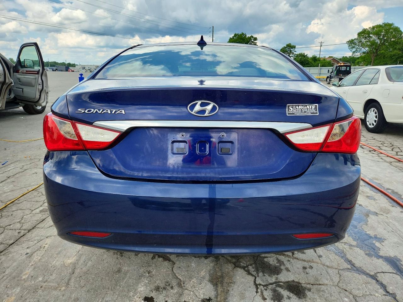 2013 Hyundai Sonata Gls Blue vin: 5NPEB4AC4DH726856