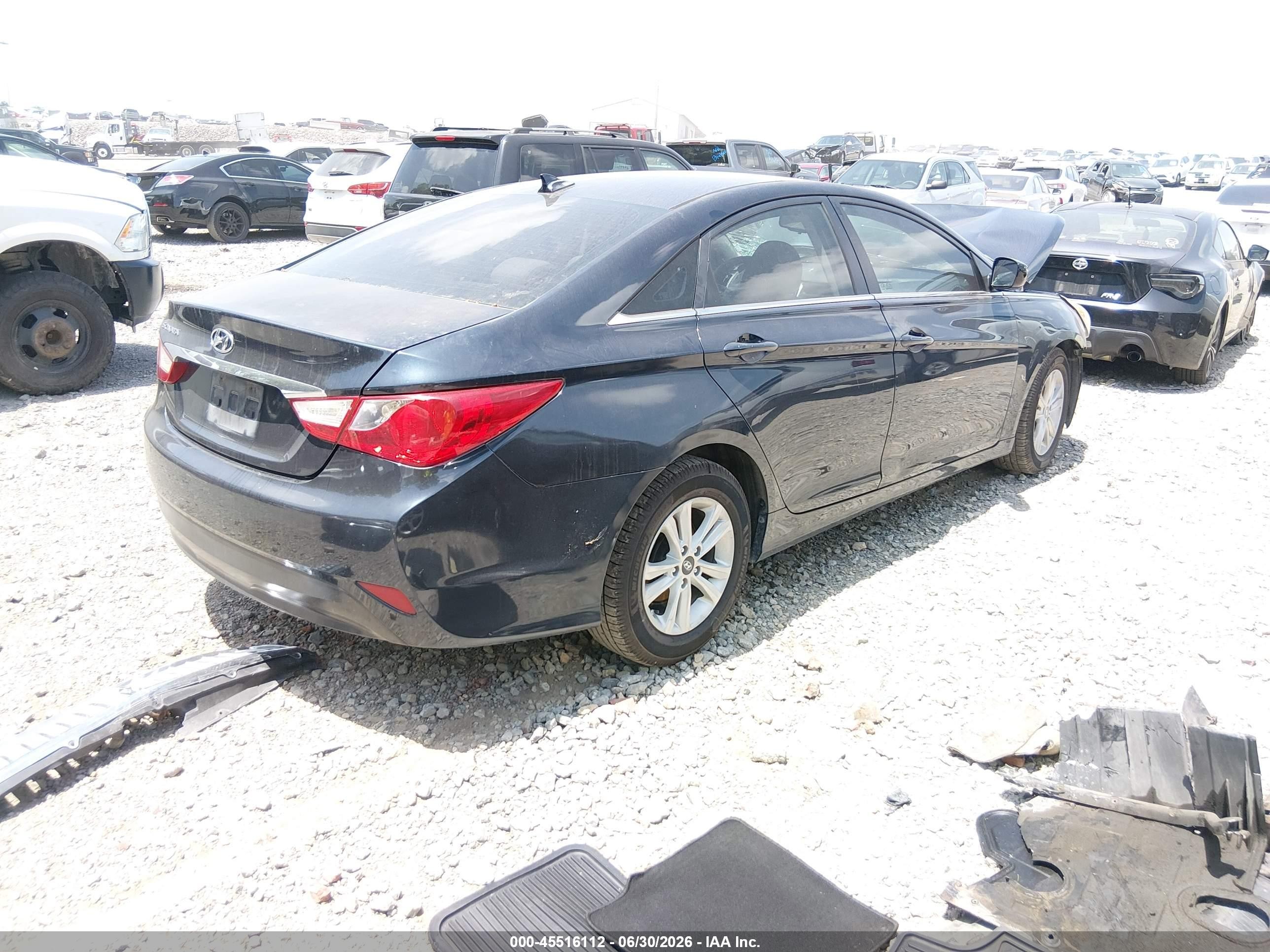 2013 Hyundai Sonata Gls Черный vin: 5NPEB4AC4DH727960