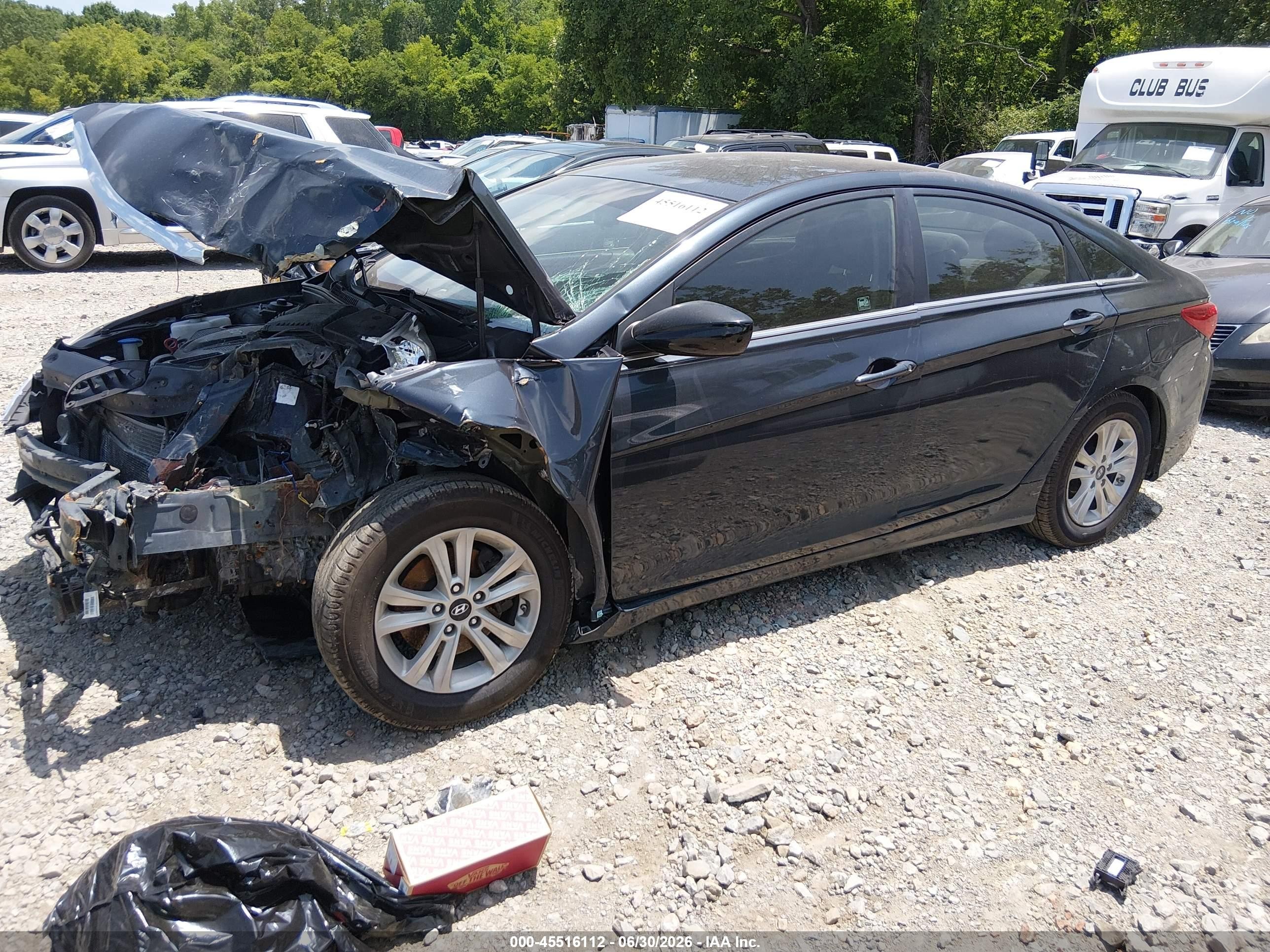2013 Hyundai Sonata Gls Черный vin: 5NPEB4AC4DH727960