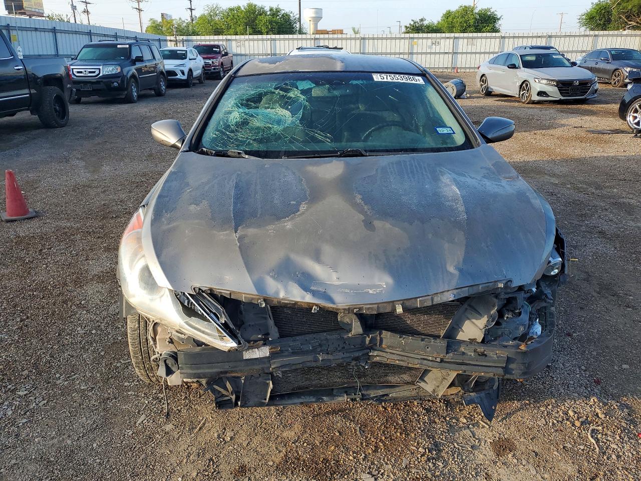 2013 Hyundai Sonata Gls Серый vin: 5NPEB4AC4DH737565
