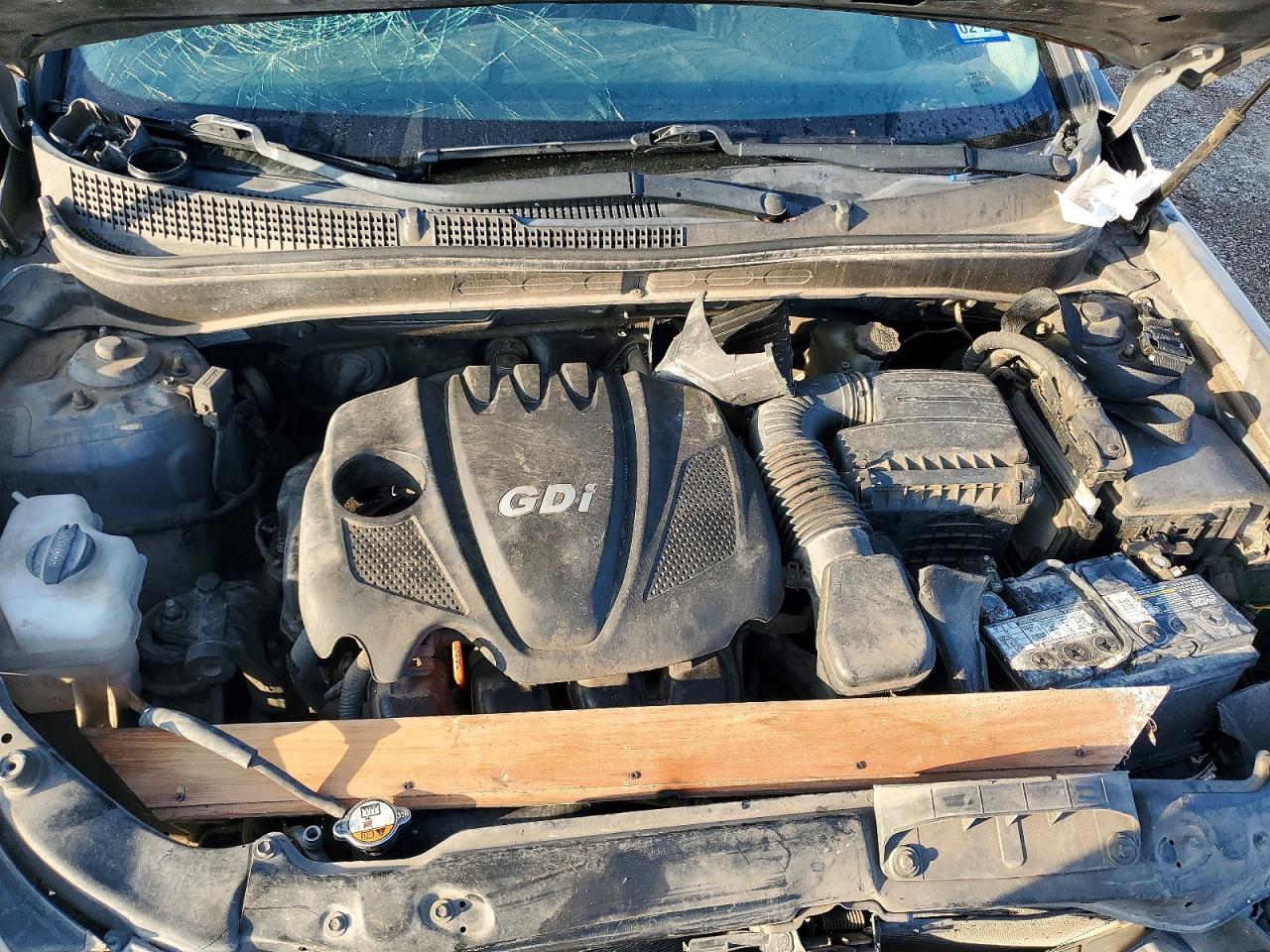 2013 Hyundai Sonata Gls Серый vin: 5NPEB4AC4DH737565