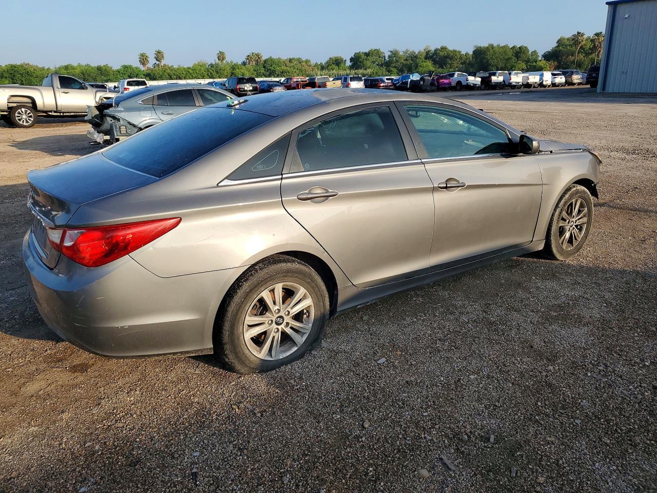 2013 Hyundai Sonata Gls Серый vin: 5NPEB4AC4DH737565