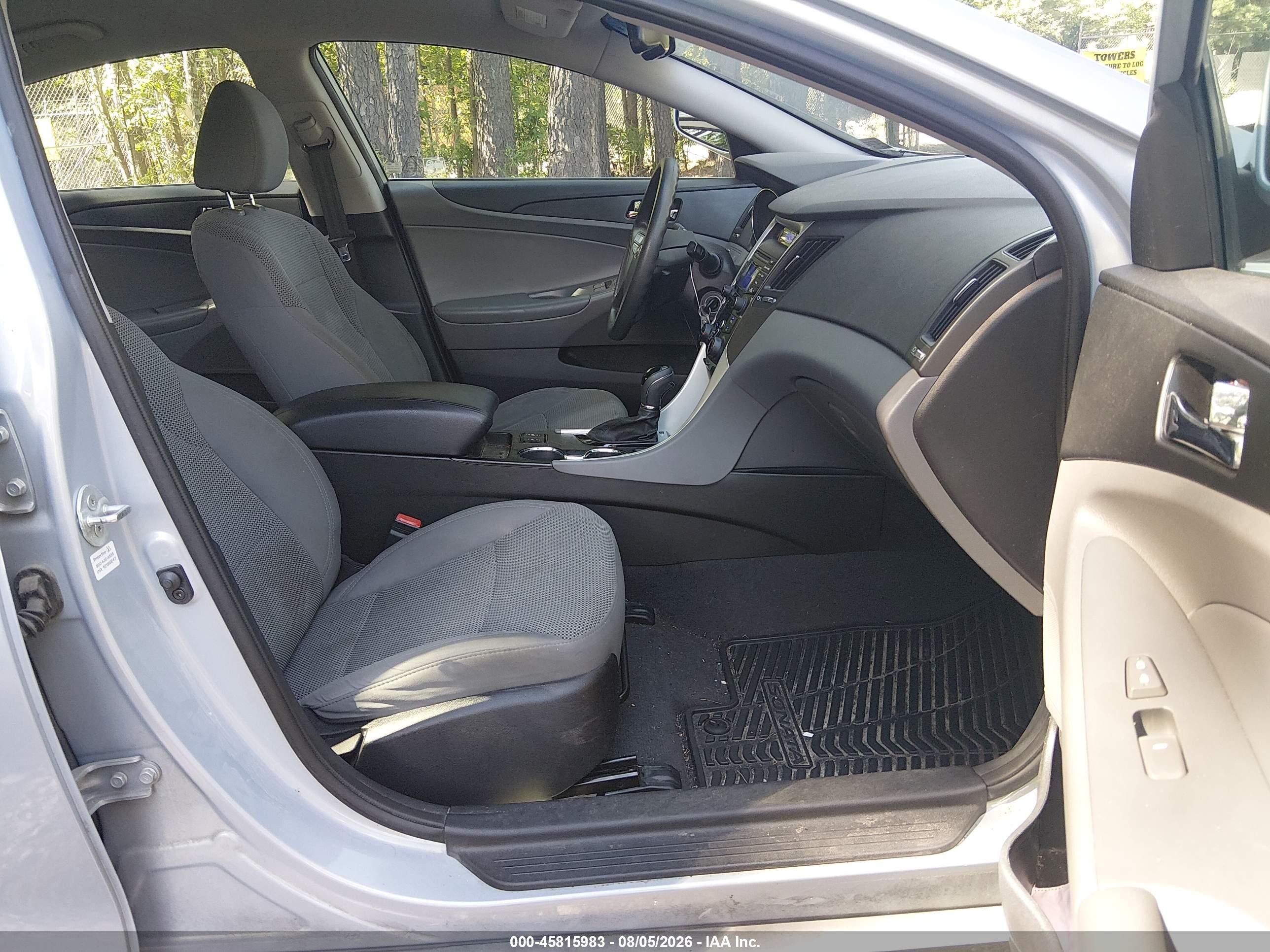 2013 Hyundai Sonata Gls Light Blue vin: 5NPEB4AC4DH742474