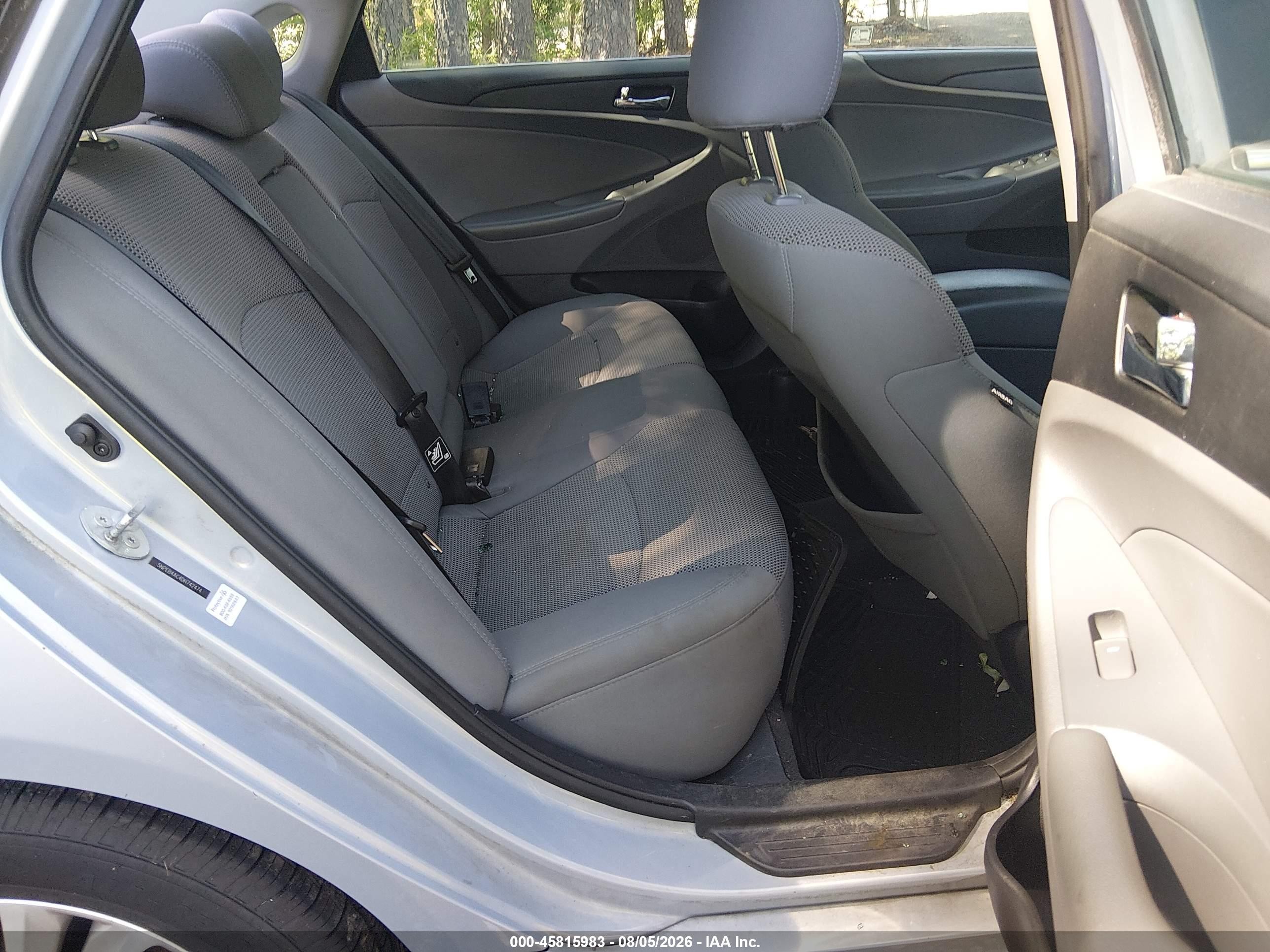 2013 Hyundai Sonata Gls Light Blue vin: 5NPEB4AC4DH742474
