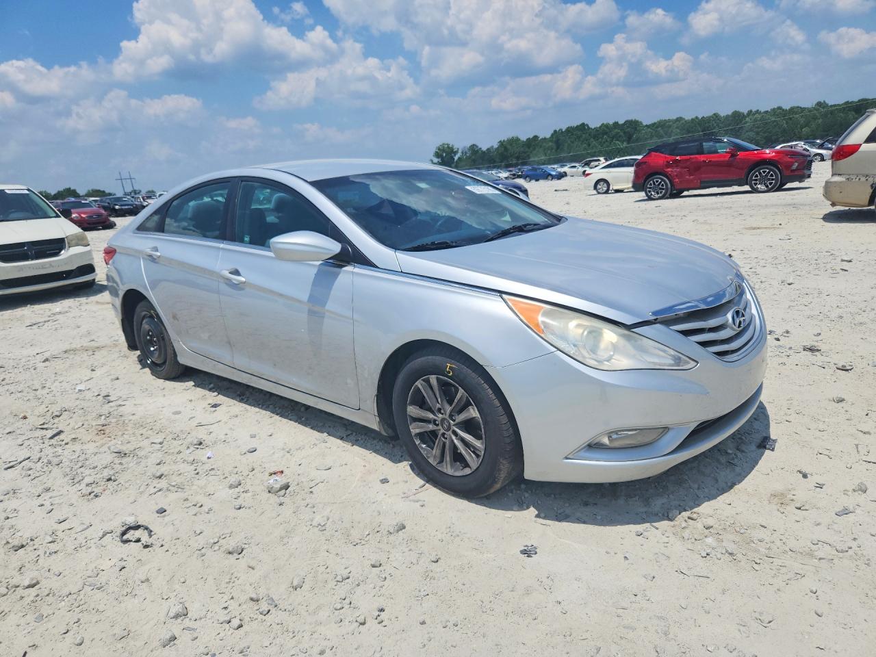 2013 Hyundai Sonata Gls Silver vin: 5NPEB4AC4DH742961