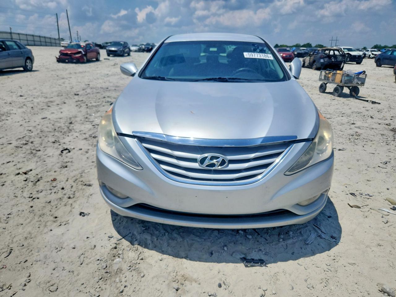 2013 Hyundai Sonata Gls Silver vin: 5NPEB4AC4DH742961
