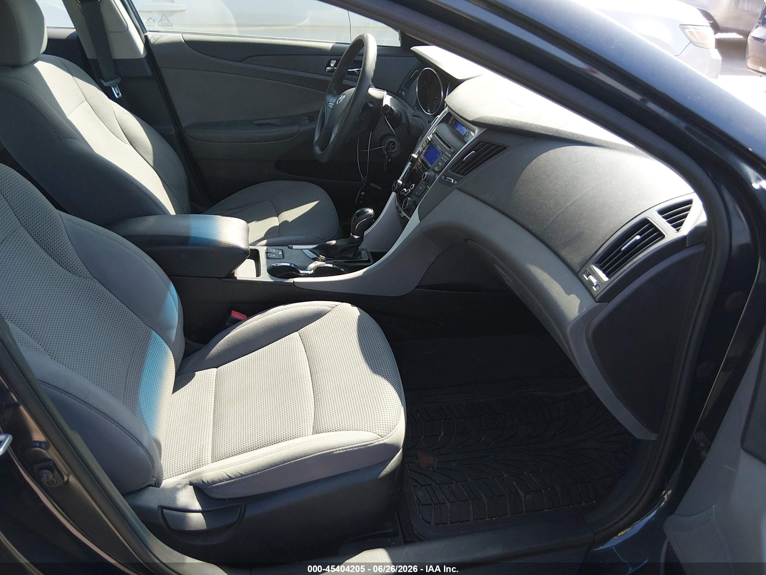 2013 Hyundai Sonata Gls Black vin: 5NPEB4AC4DH745049
