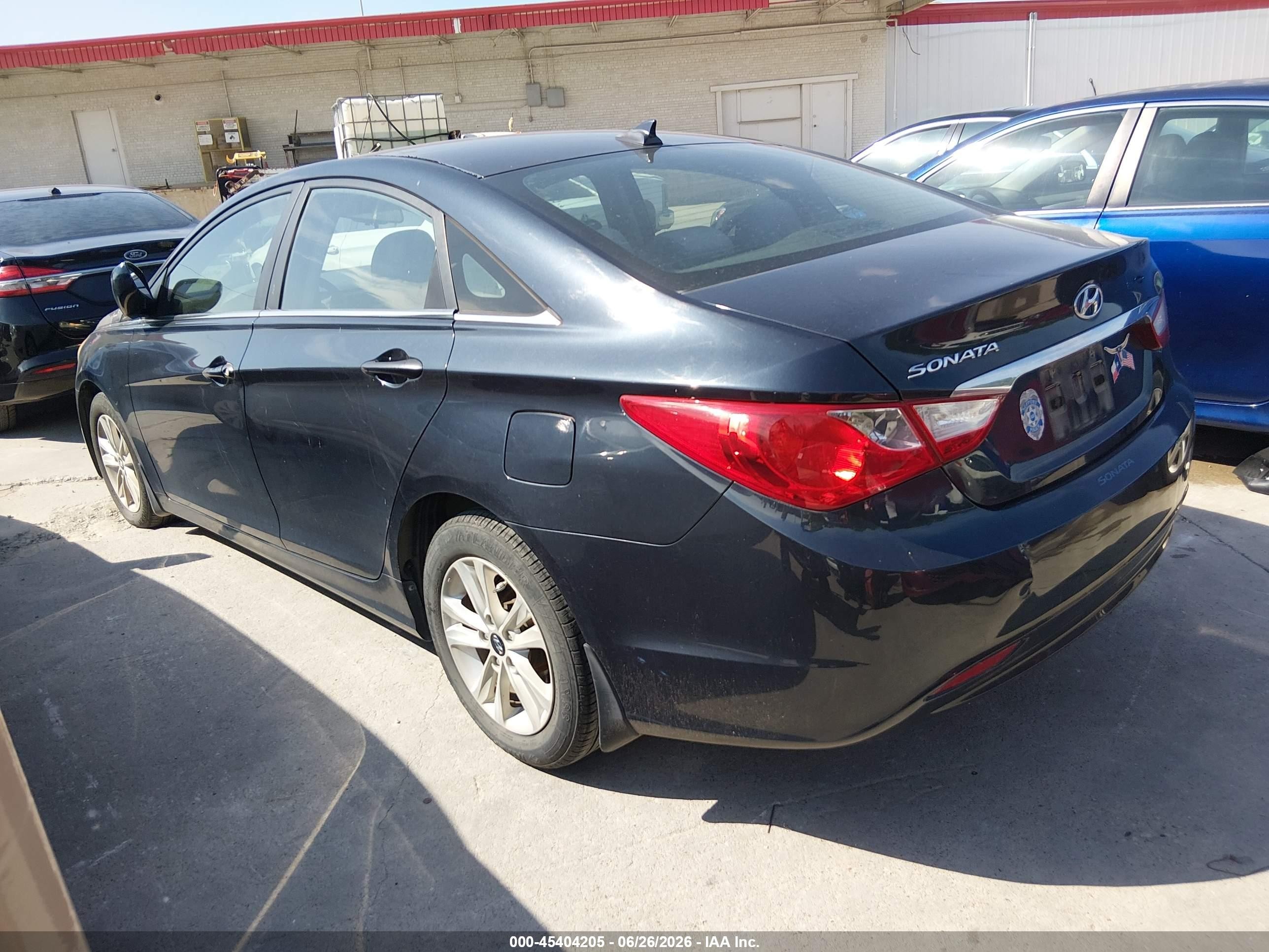 2013 Hyundai Sonata Gls Black vin: 5NPEB4AC4DH745049