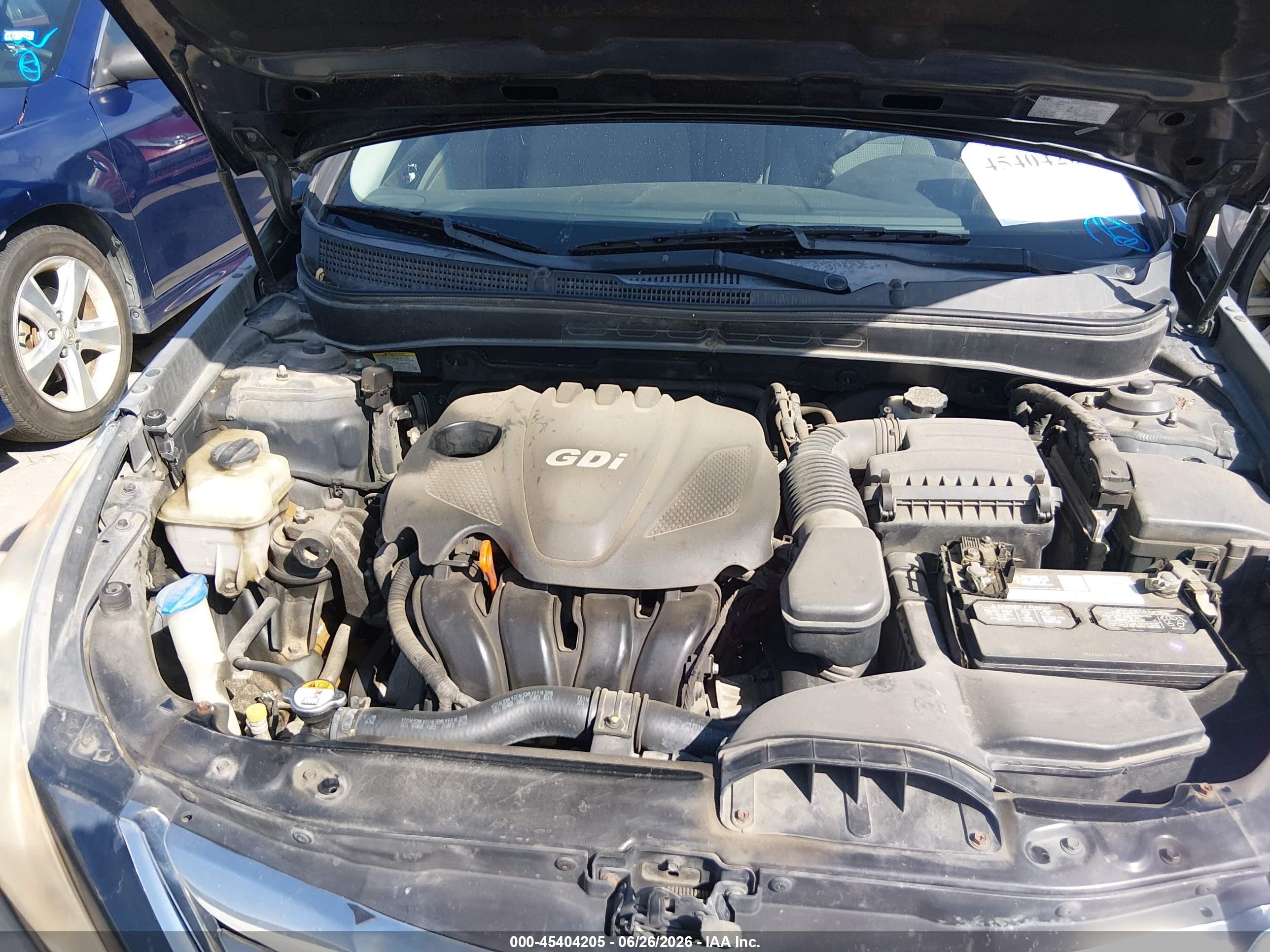 2013 Hyundai Sonata Gls Black vin: 5NPEB4AC4DH745049
