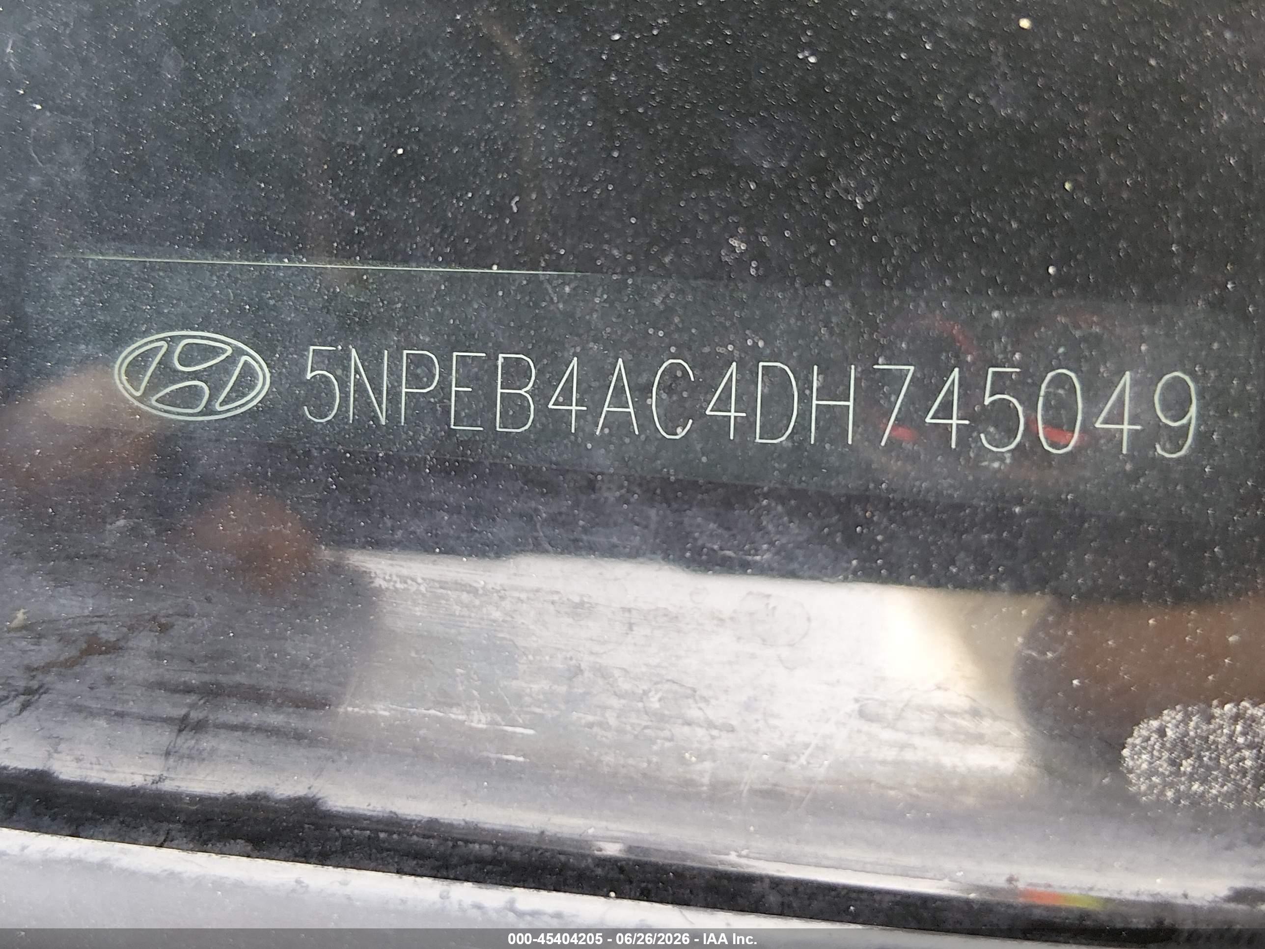 2013 Hyundai Sonata Gls Black vin: 5NPEB4AC4DH745049