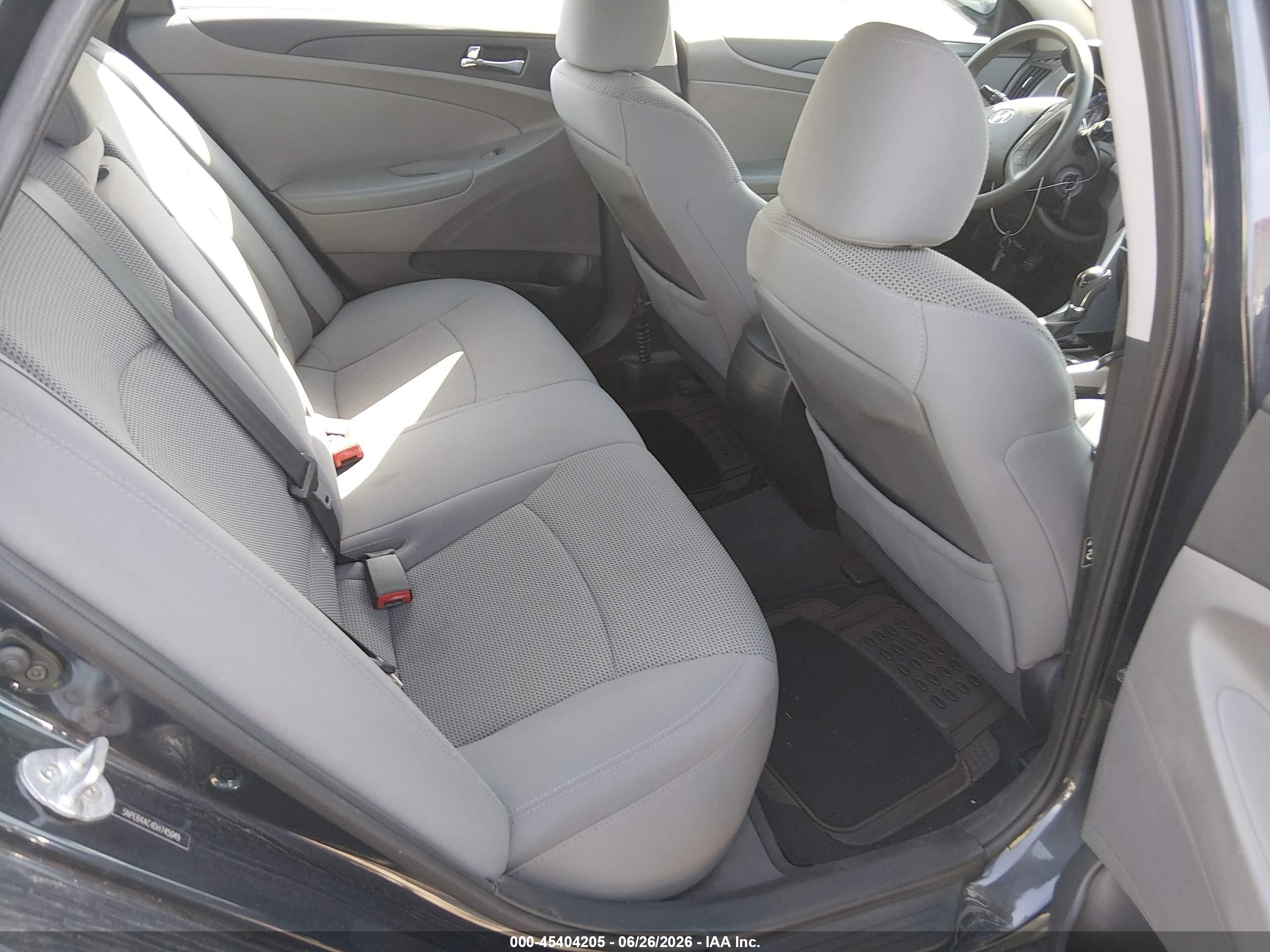 2013 Hyundai Sonata Gls Black vin: 5NPEB4AC4DH745049