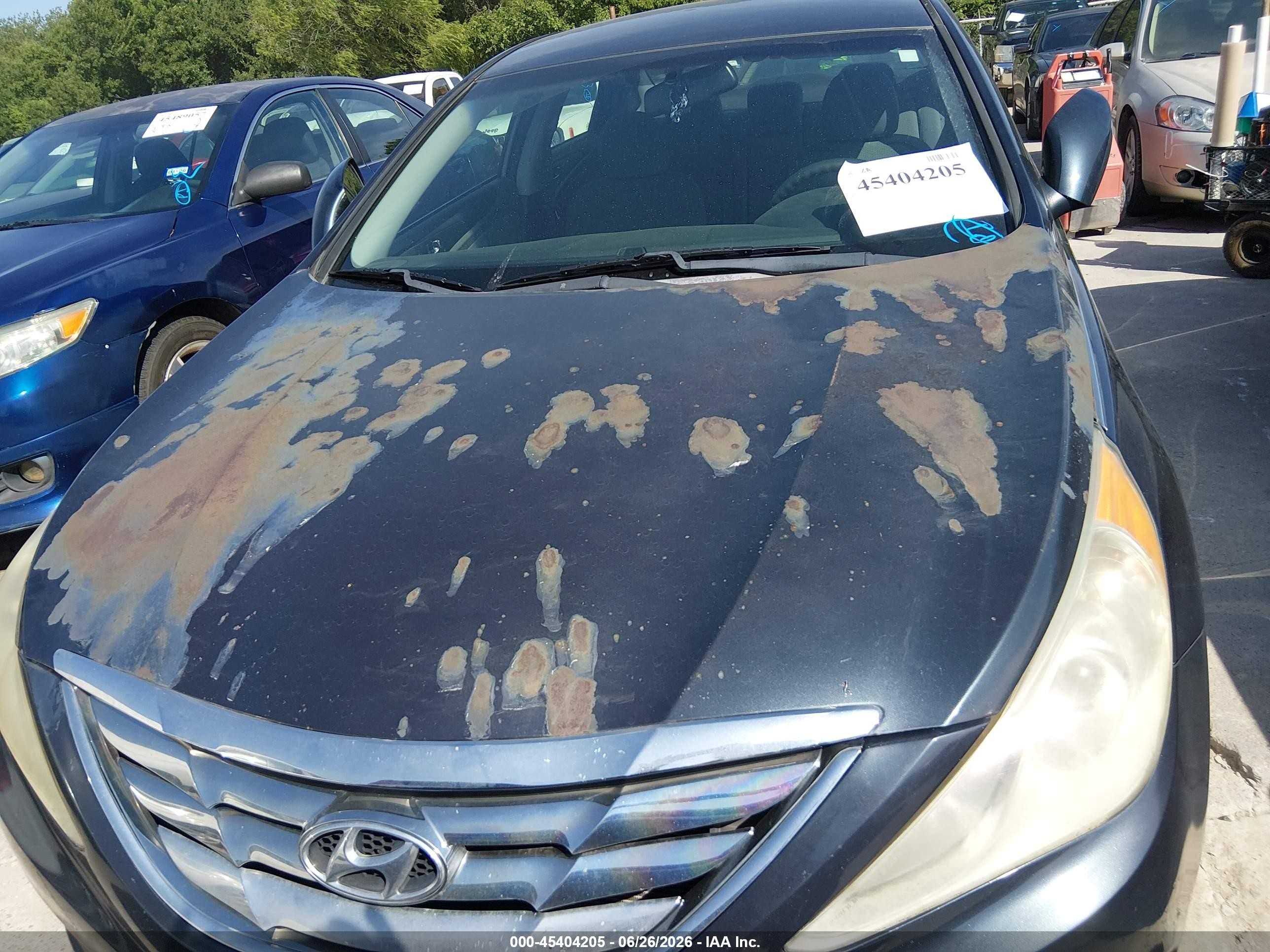 2013 Hyundai Sonata Gls Black vin: 5NPEB4AC4DH745049