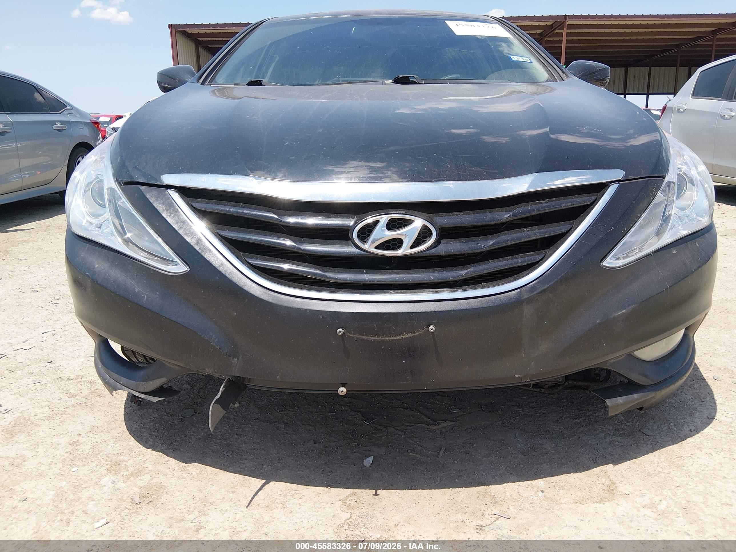 2013 Hyundai Sonata Gls Black vin: 5NPEB4AC4DH747710