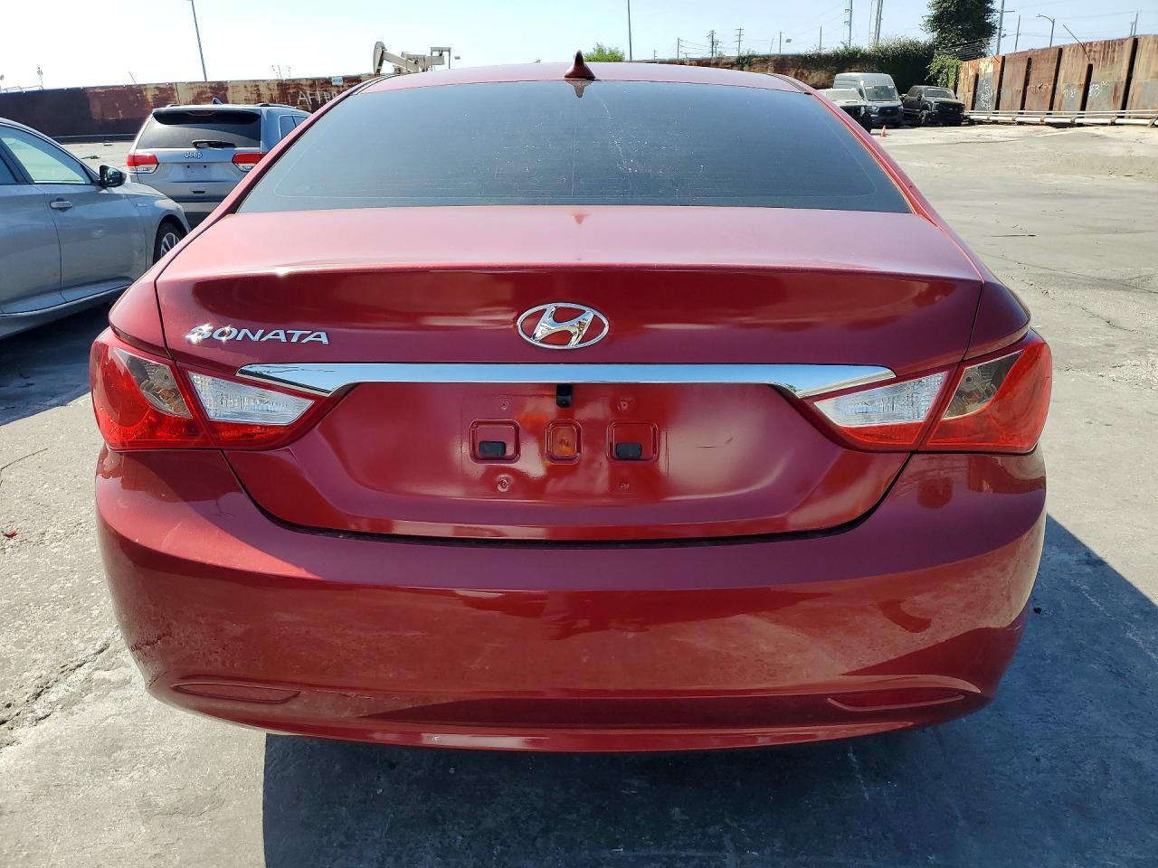 2013 Hyundai Sonata Gls Red vin: 5NPEB4AC4DH750431
