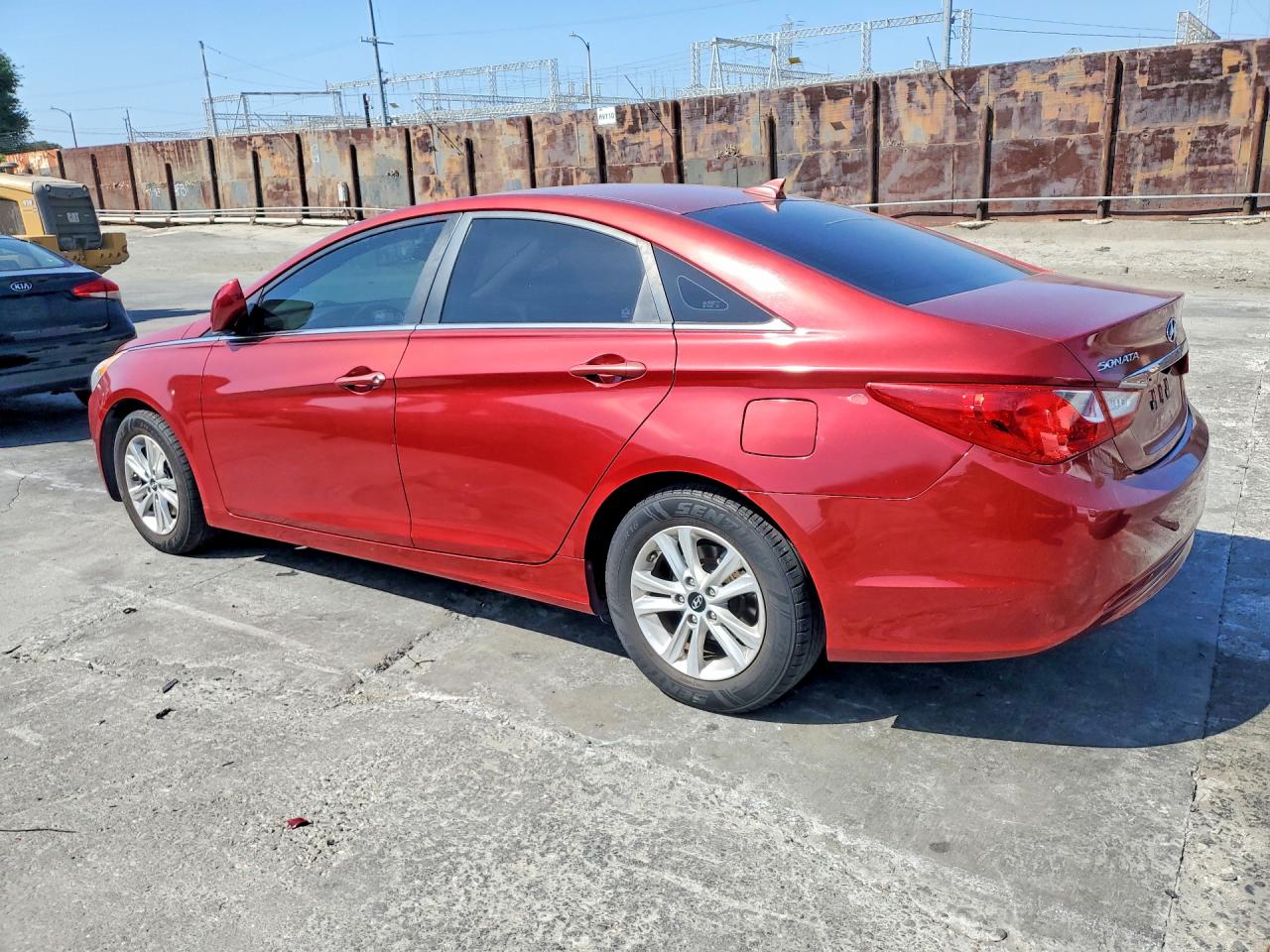2013 Hyundai Sonata Gls Red vin: 5NPEB4AC4DH750431