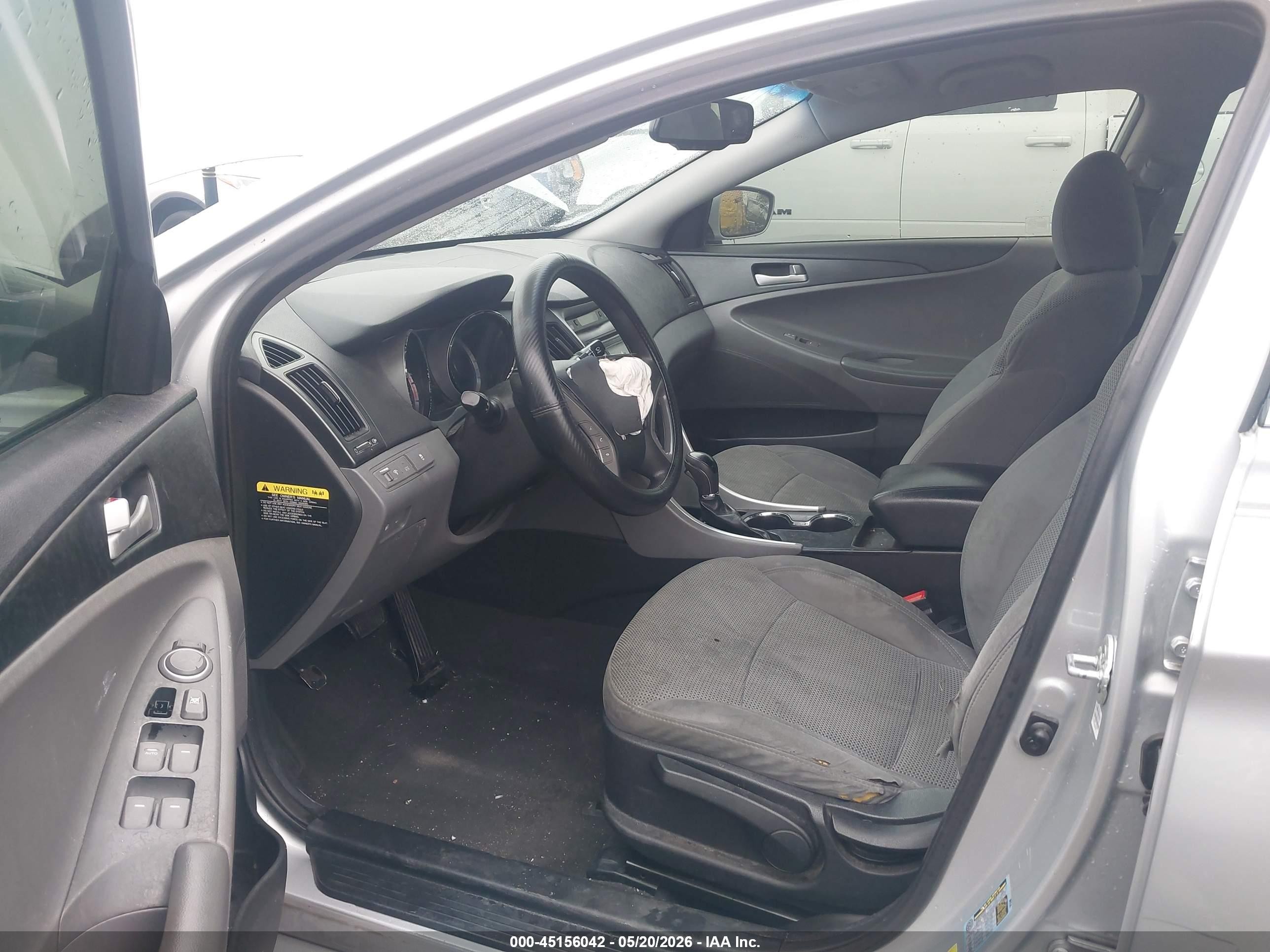 2013 Hyundai Sonata Gls Silver vin: 5NPEB4AC4DH754608
