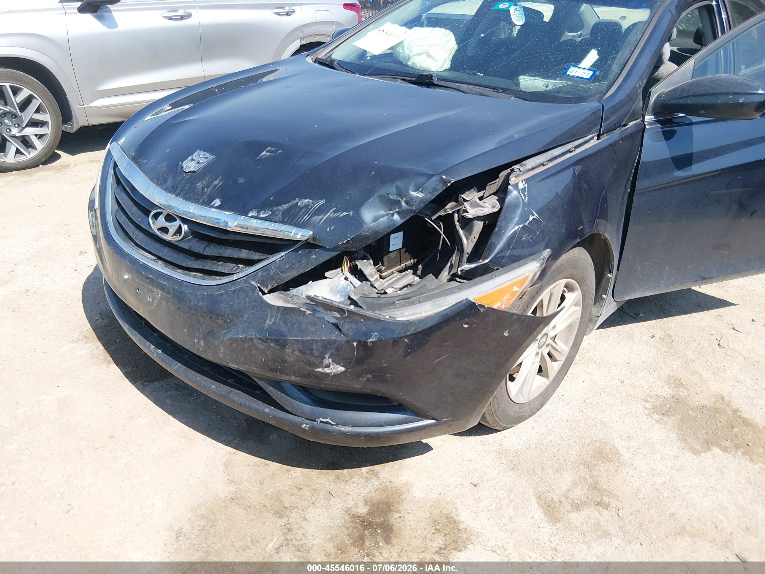 2013 Hyundai Sonata Gls Dark Blue vin: 5NPEB4AC4DH758268