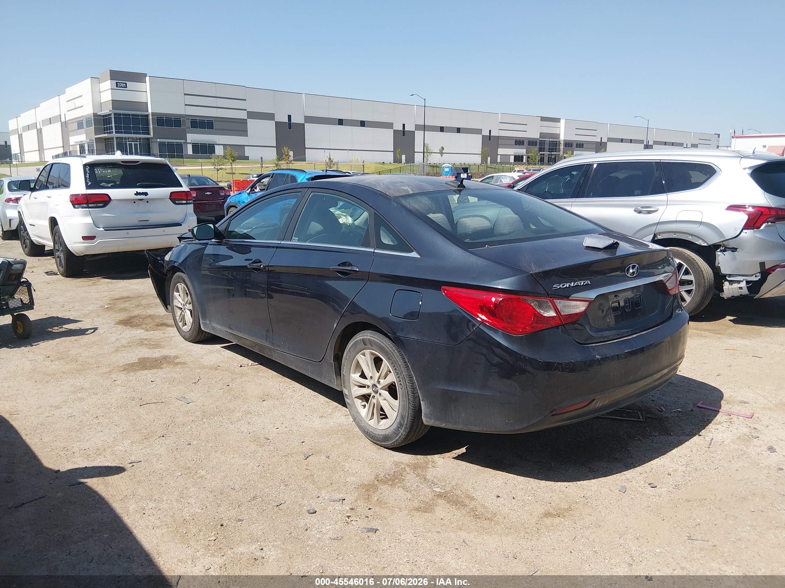 2013 Hyundai Sonata Gls Dark Blue vin: 5NPEB4AC4DH758268