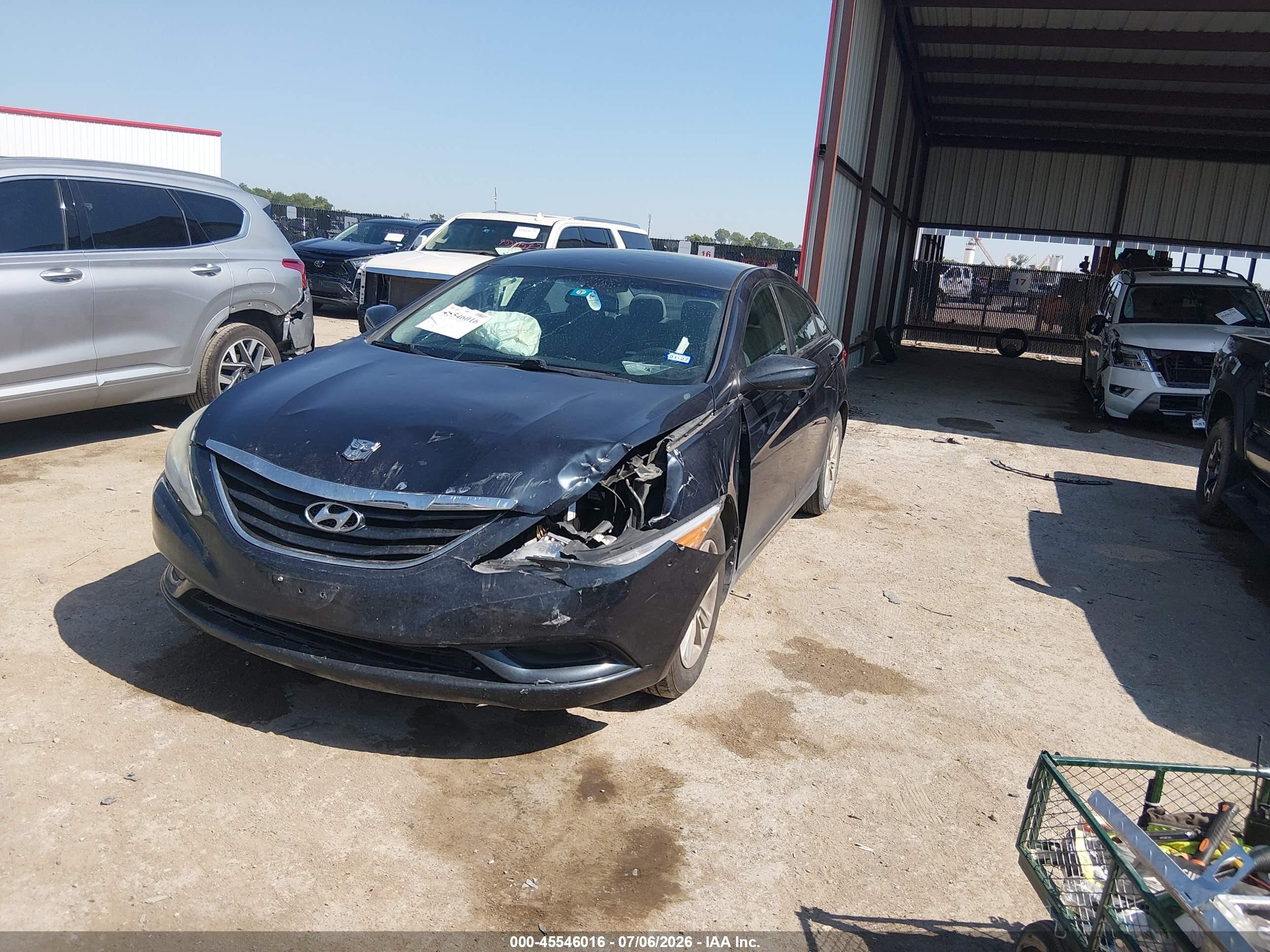 2013 Hyundai Sonata Gls Dark Blue vin: 5NPEB4AC4DH758268