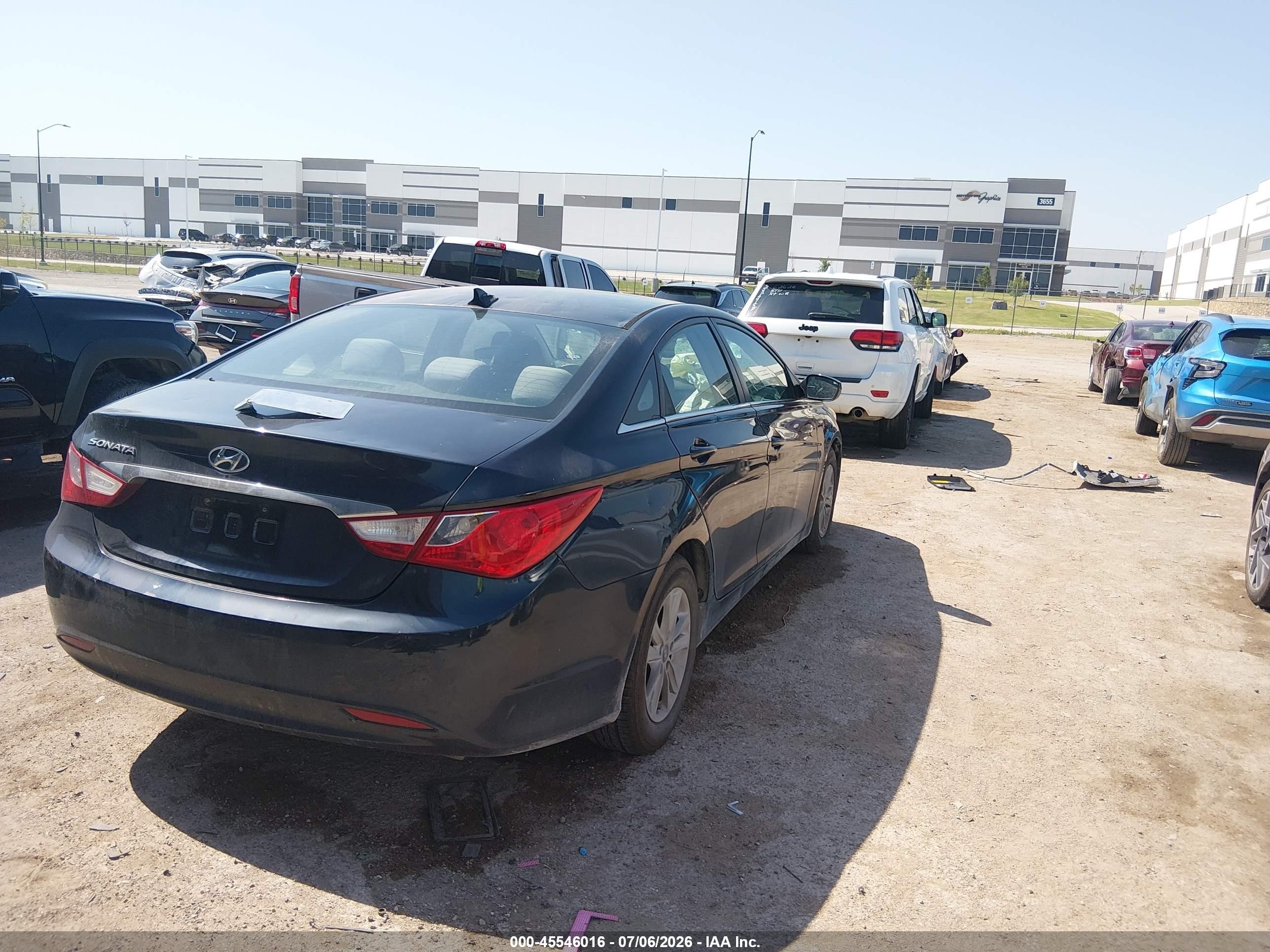2013 Hyundai Sonata Gls Dark Blue vin: 5NPEB4AC4DH758268