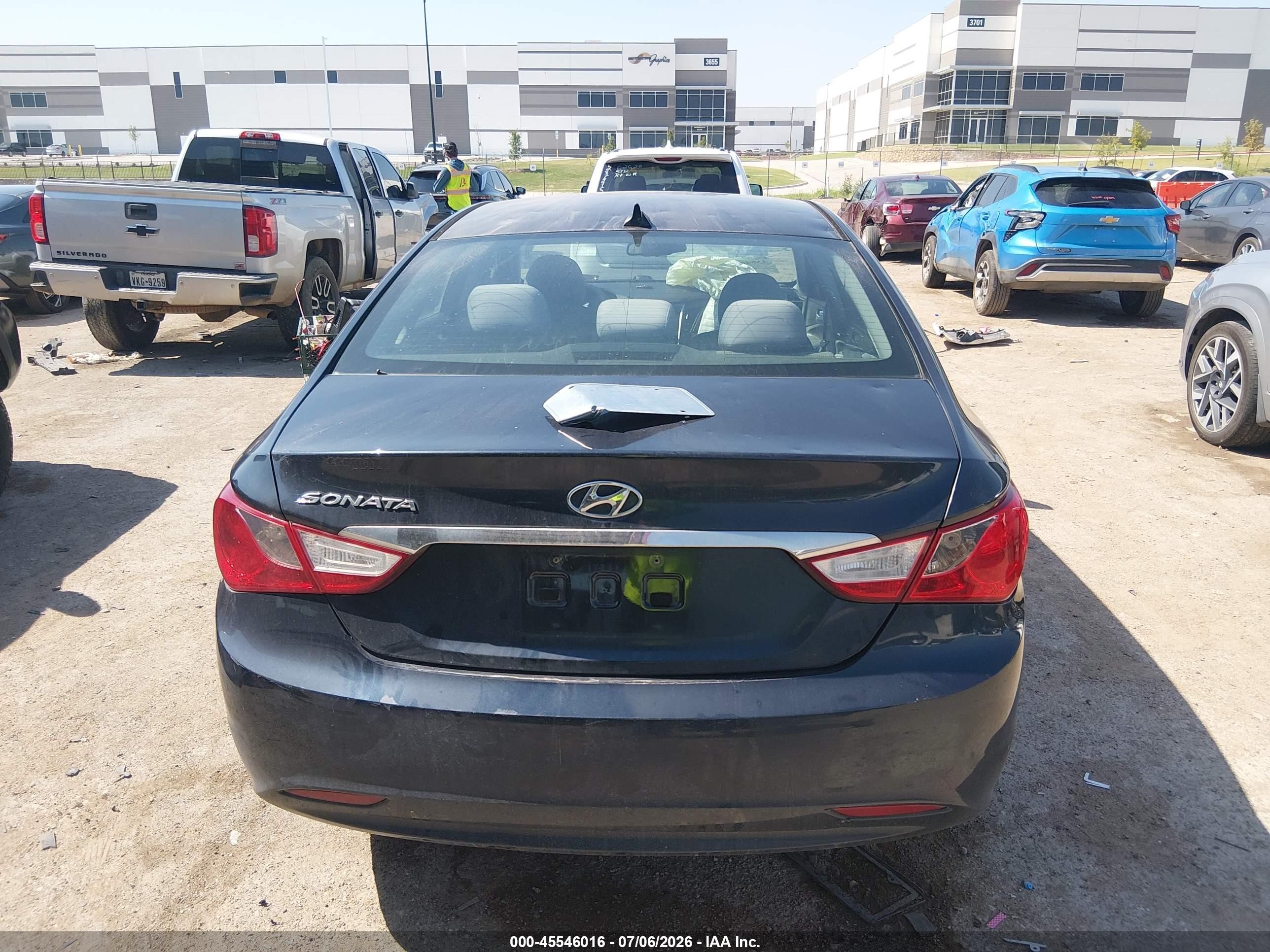 2013 Hyundai Sonata Gls Dark Blue vin: 5NPEB4AC4DH758268