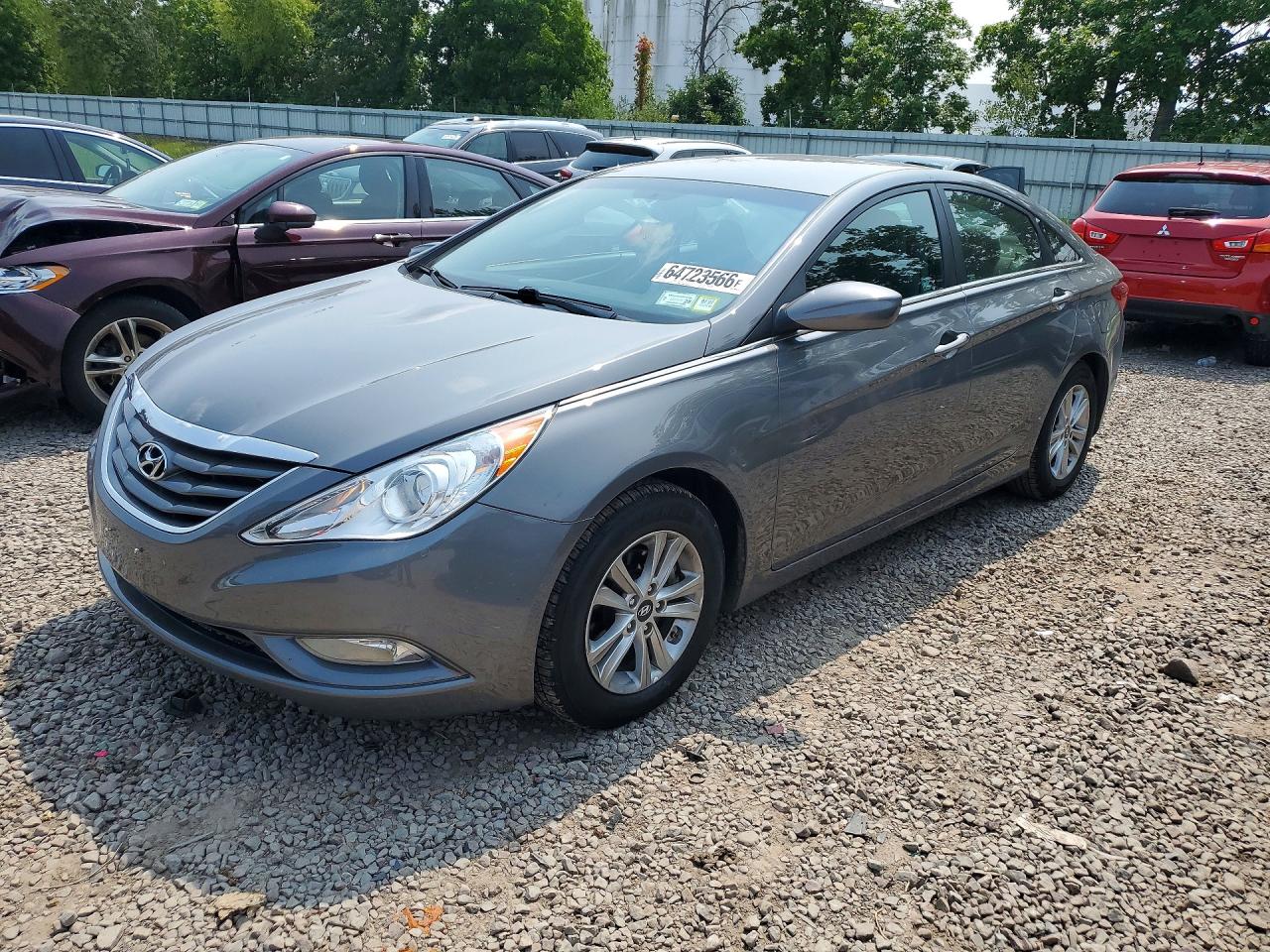 2013 Hyundai Sonata Gls Charcoal vin: 5NPEB4AC4DH765947