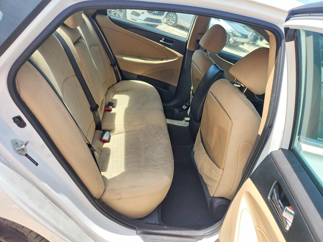 2013 Hyundai Sonata Gls White vin: 5NPEB4AC4DH767889