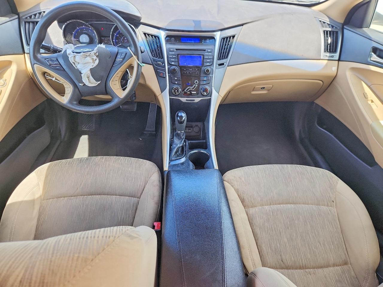 2013 Hyundai Sonata Gls White vin: 5NPEB4AC4DH767889