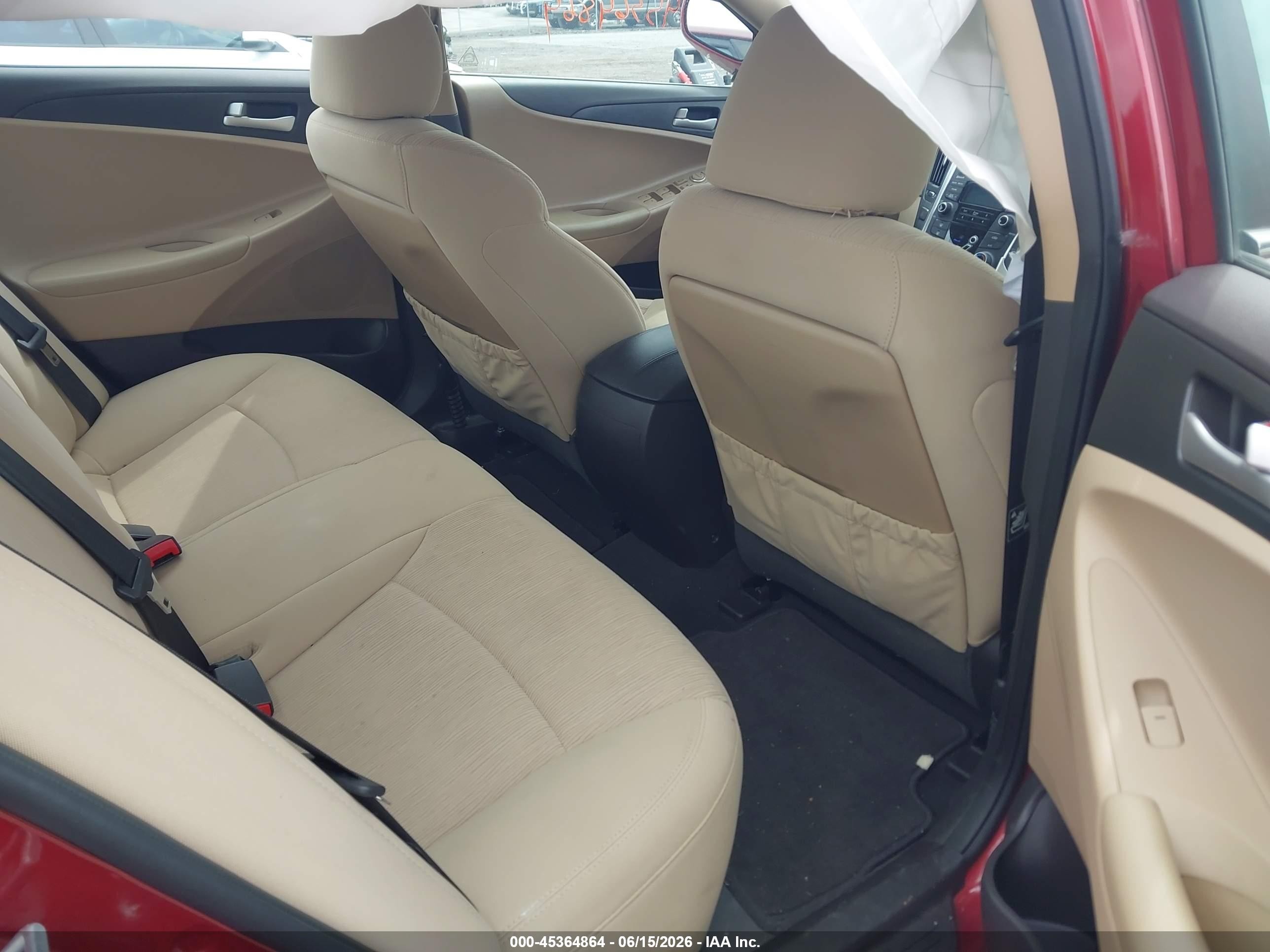2013 Hyundai Sonata Gls Red vin: 5NPEB4AC4DH769691