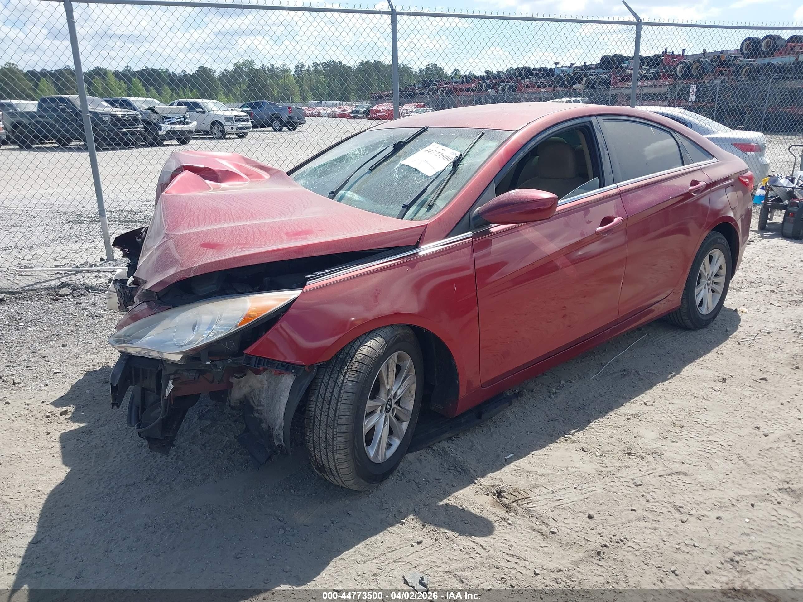 2013 Hyundai Sonata Gls Red vin: 5NPEB4AC4DH770307