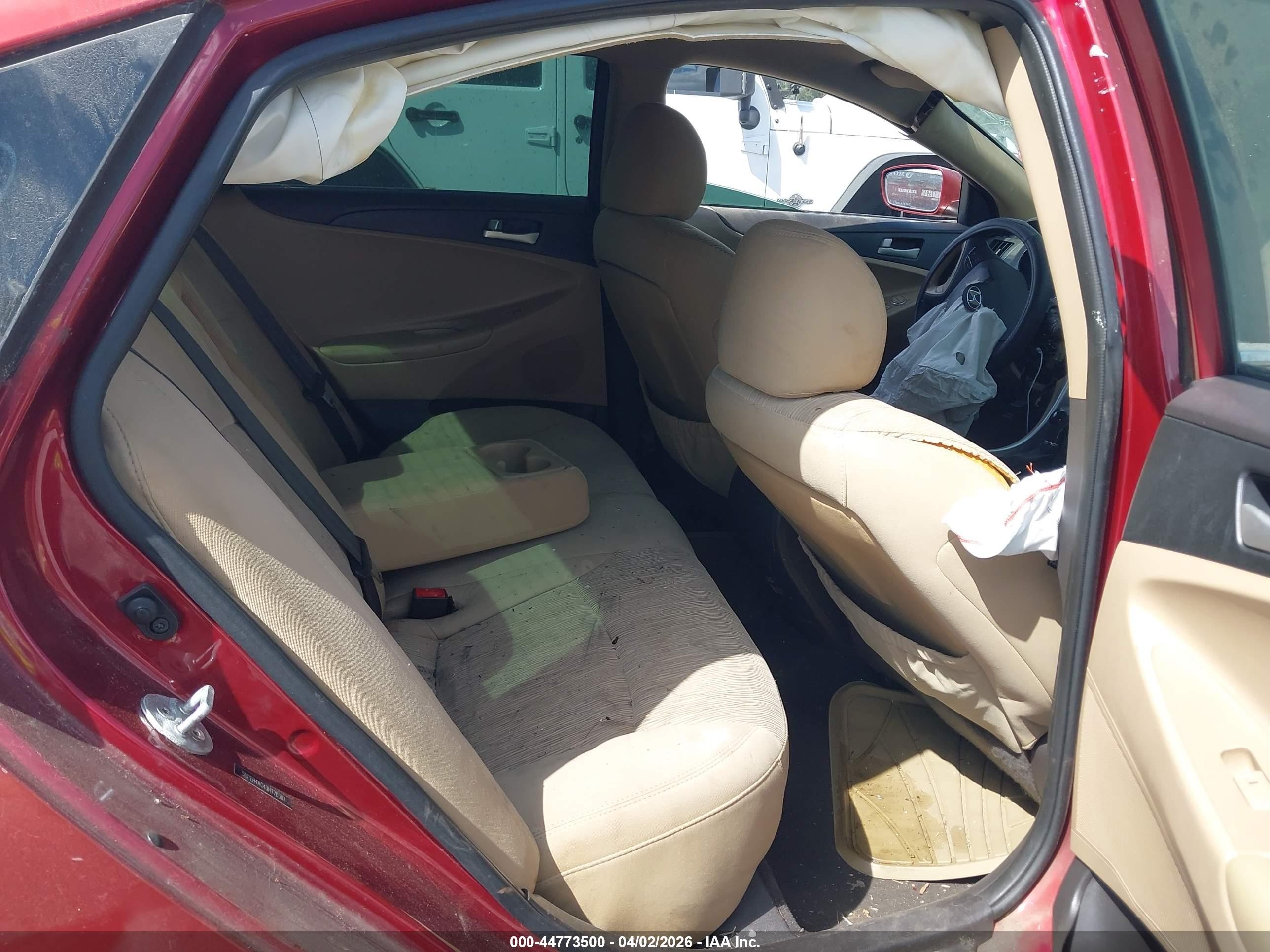 2013 Hyundai Sonata Gls Red vin: 5NPEB4AC4DH770307