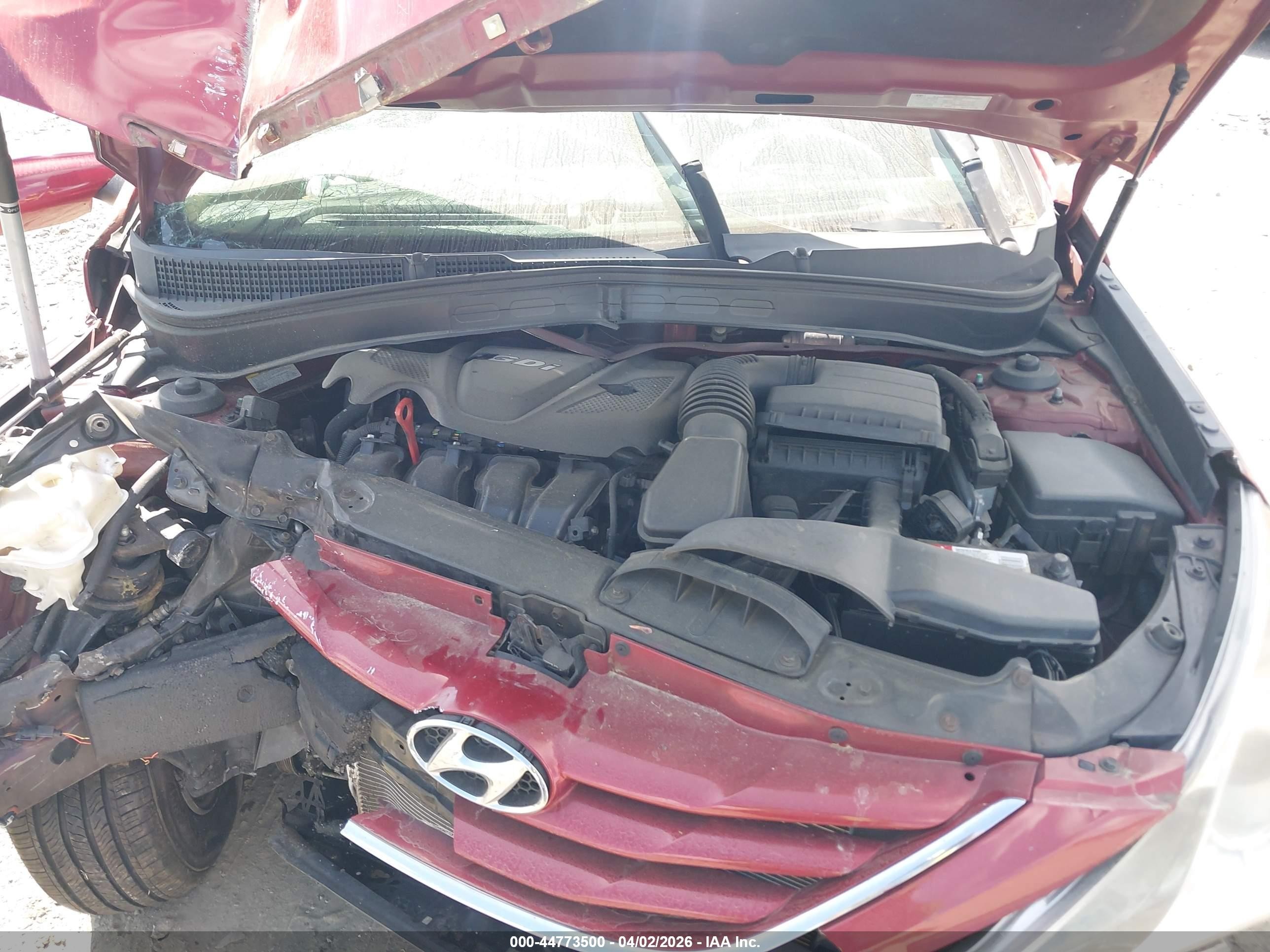 2013 Hyundai Sonata Gls Red vin: 5NPEB4AC4DH770307
