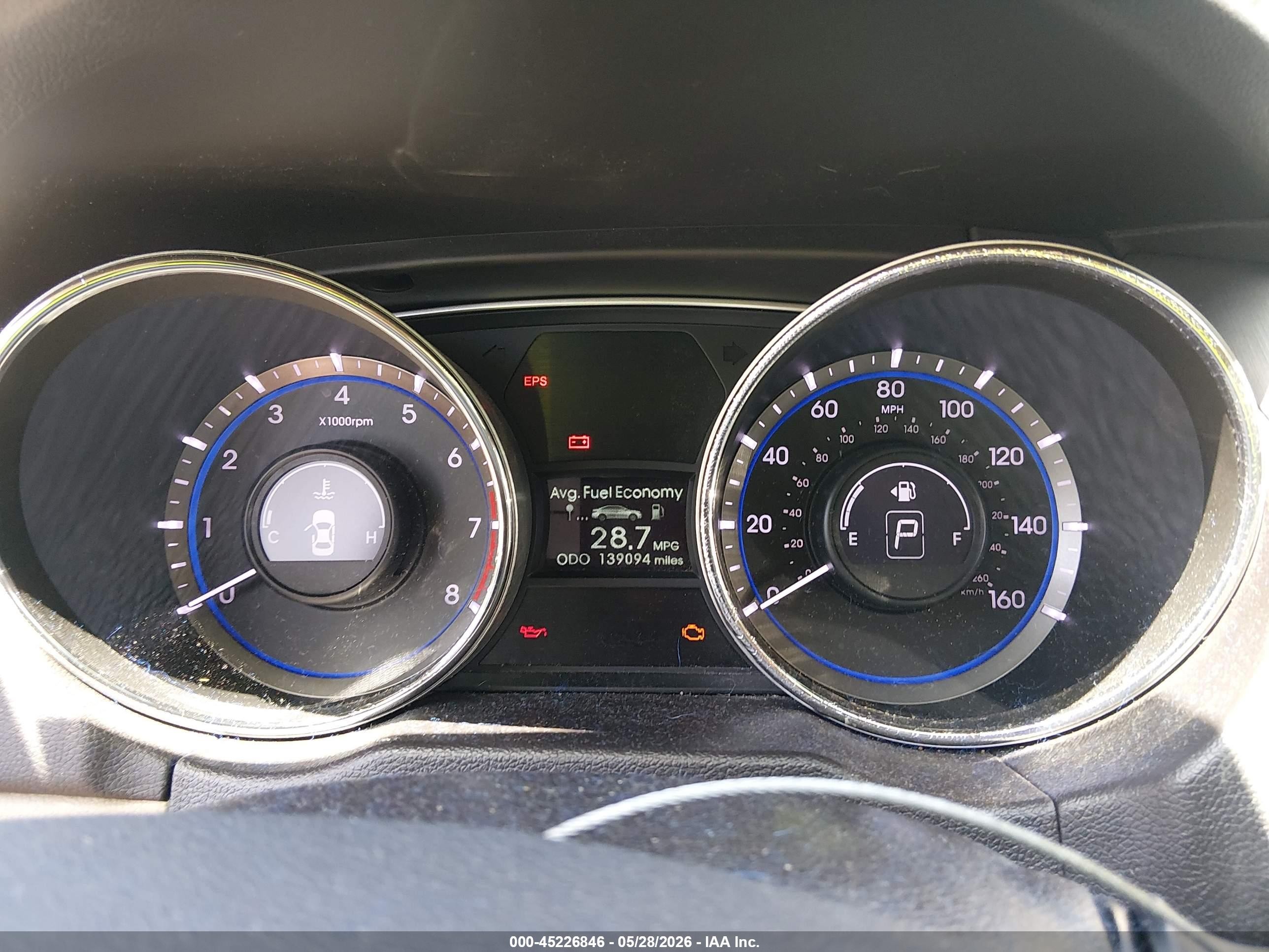 2013 Hyundai Sonata Gls White vin: 5NPEB4AC4DH773692