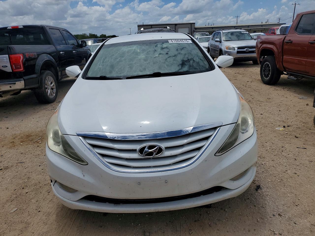 2013 Hyundai Sonata Gls White vin: 5NPEB4AC4DH779265