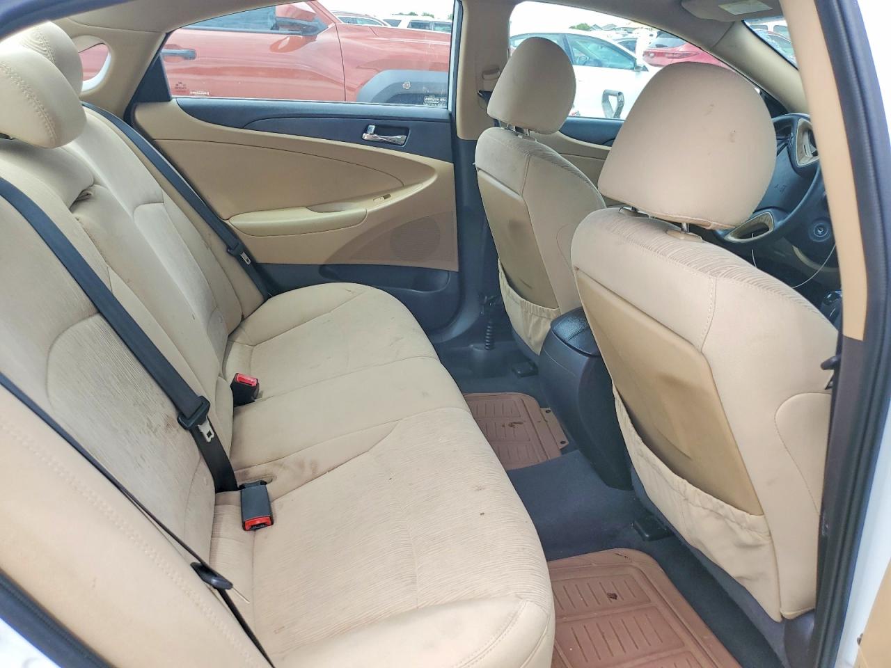 2013 Hyundai Sonata Gls White vin: 5NPEB4AC4DH779265