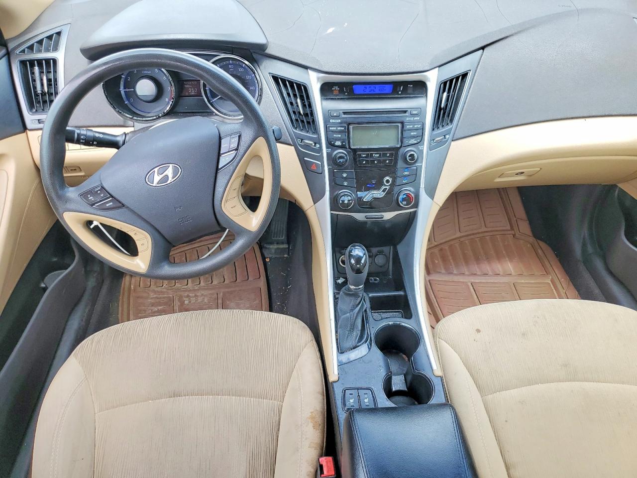 2013 Hyundai Sonata Gls White vin: 5NPEB4AC4DH779265