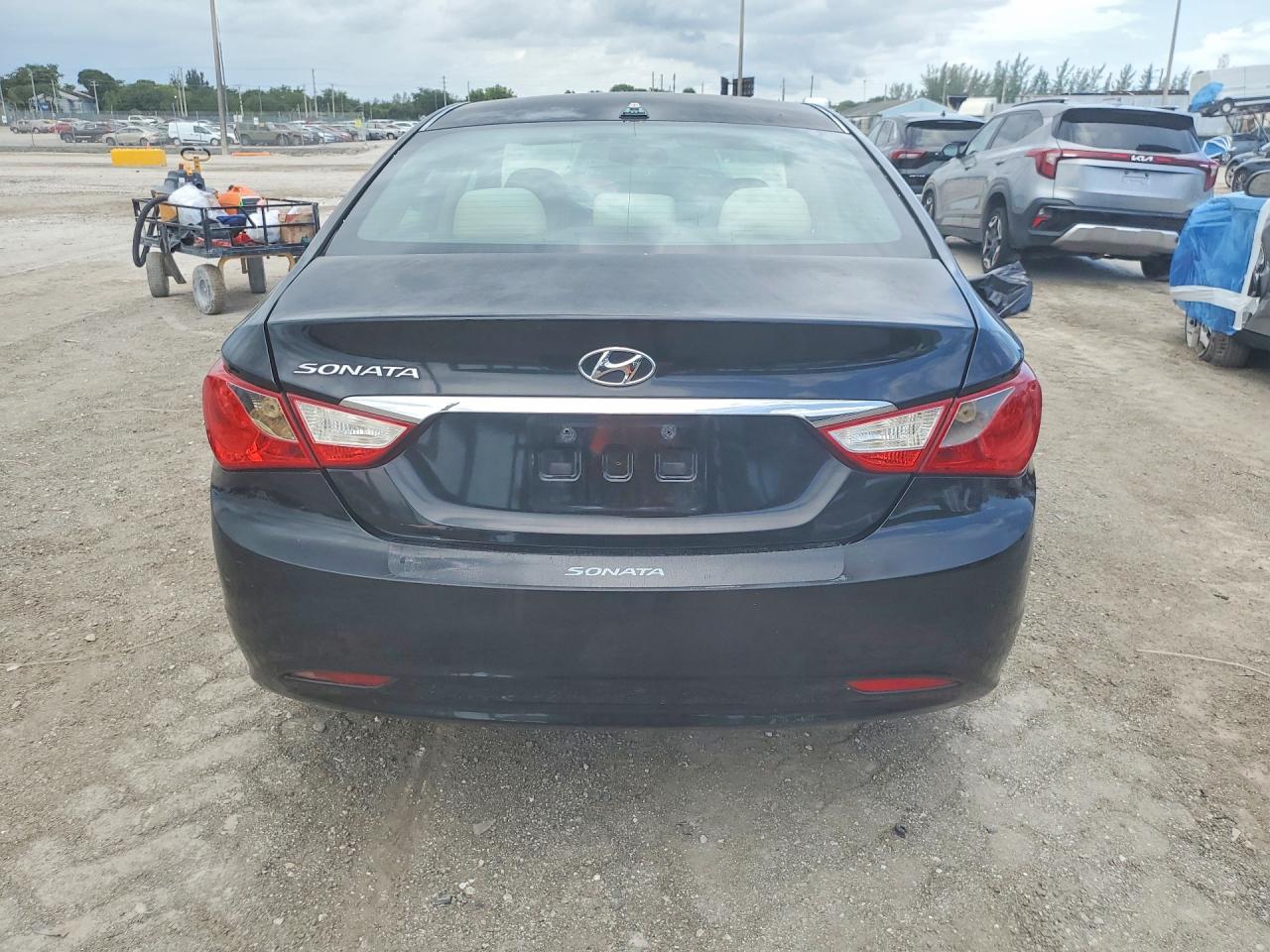 2013 Hyundai Sonata Gls Черный vin: 5NPEB4AC4DH785065