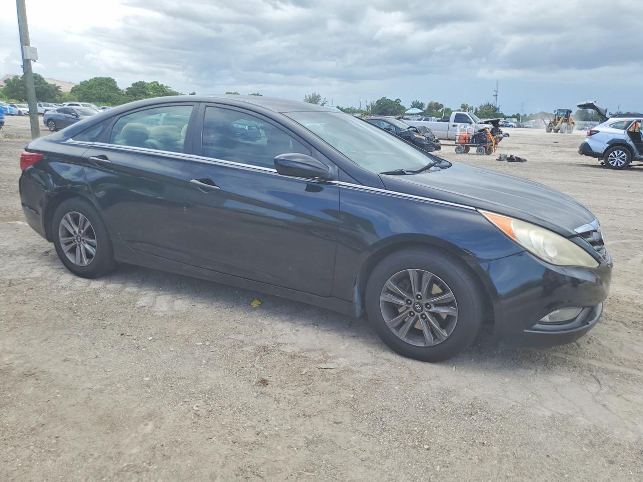 2013 Hyundai Sonata Gls Черный vin: 5NPEB4AC4DH785065