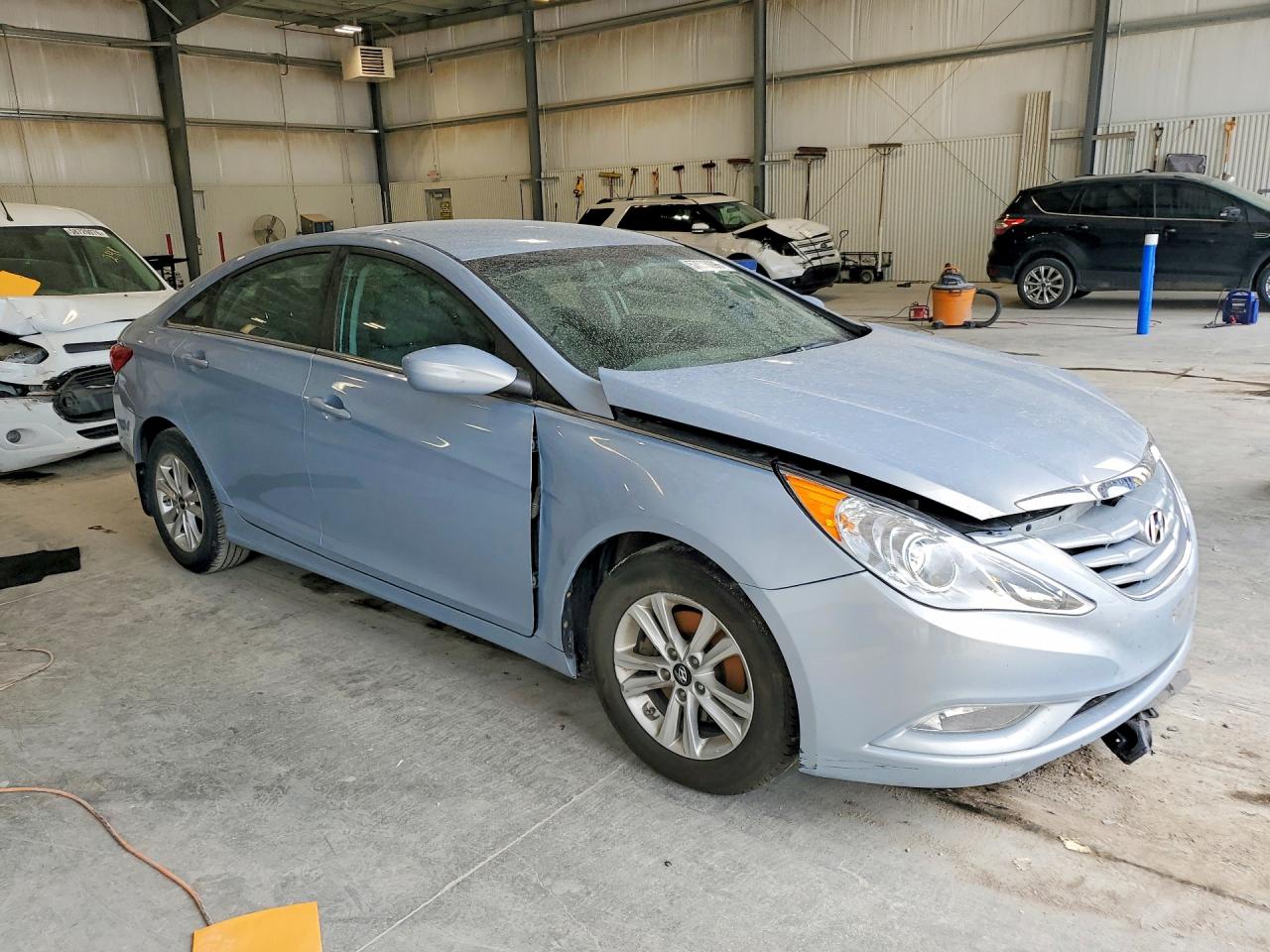 2013 Hyundai Sonata Gls Синий vin: 5NPEB4AC4DH790041