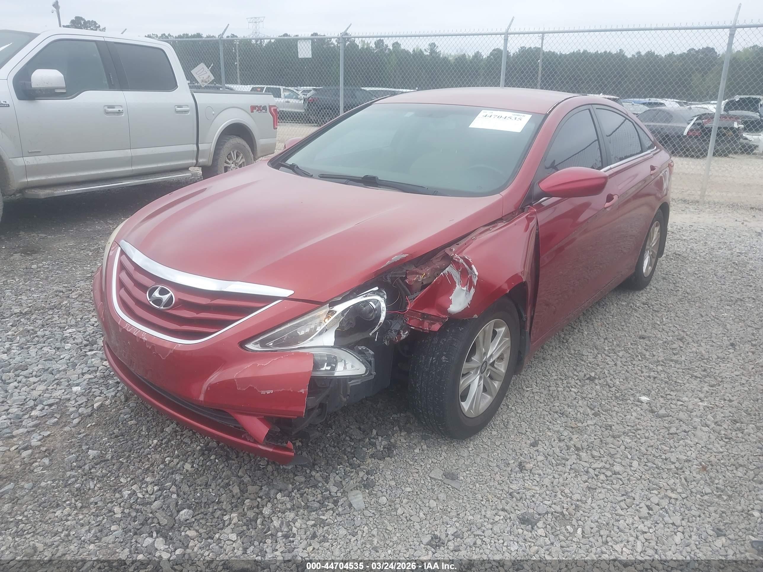 2013 Hyundai Sonata Gls Red vin: 5NPEB4AC4DH799192